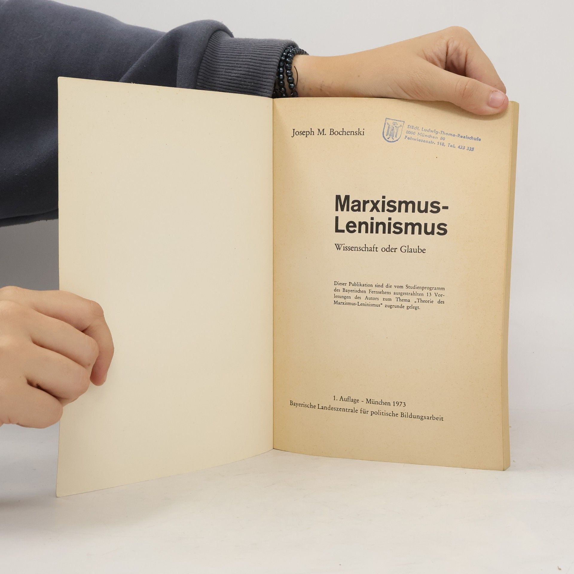 J.M.Bocheński  Marxismus Leninismus