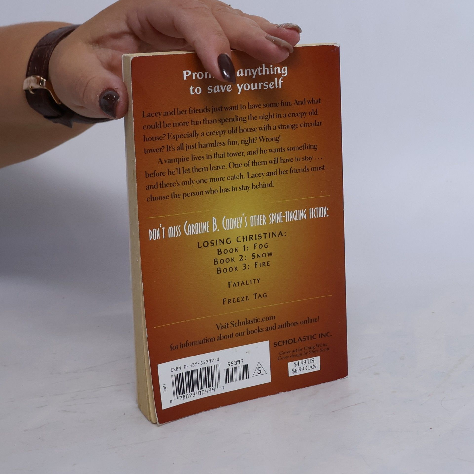 Caroline B.Cooney Vampire's Promise - 3: Fatal Bargain