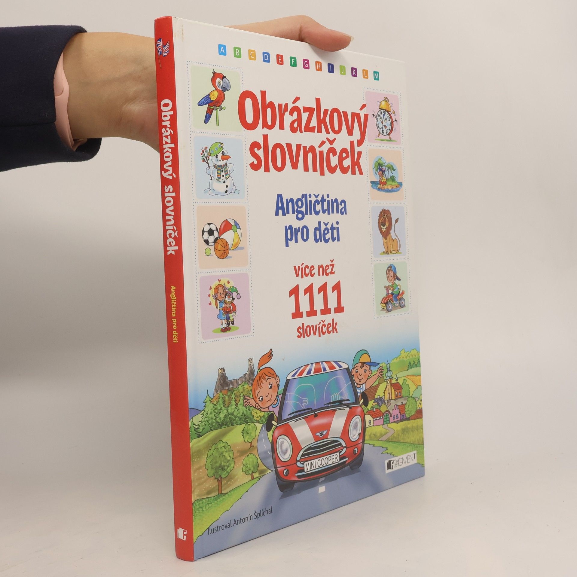 Obrázkový slovníček: angličtina pro děti: více než 1111 slovíček