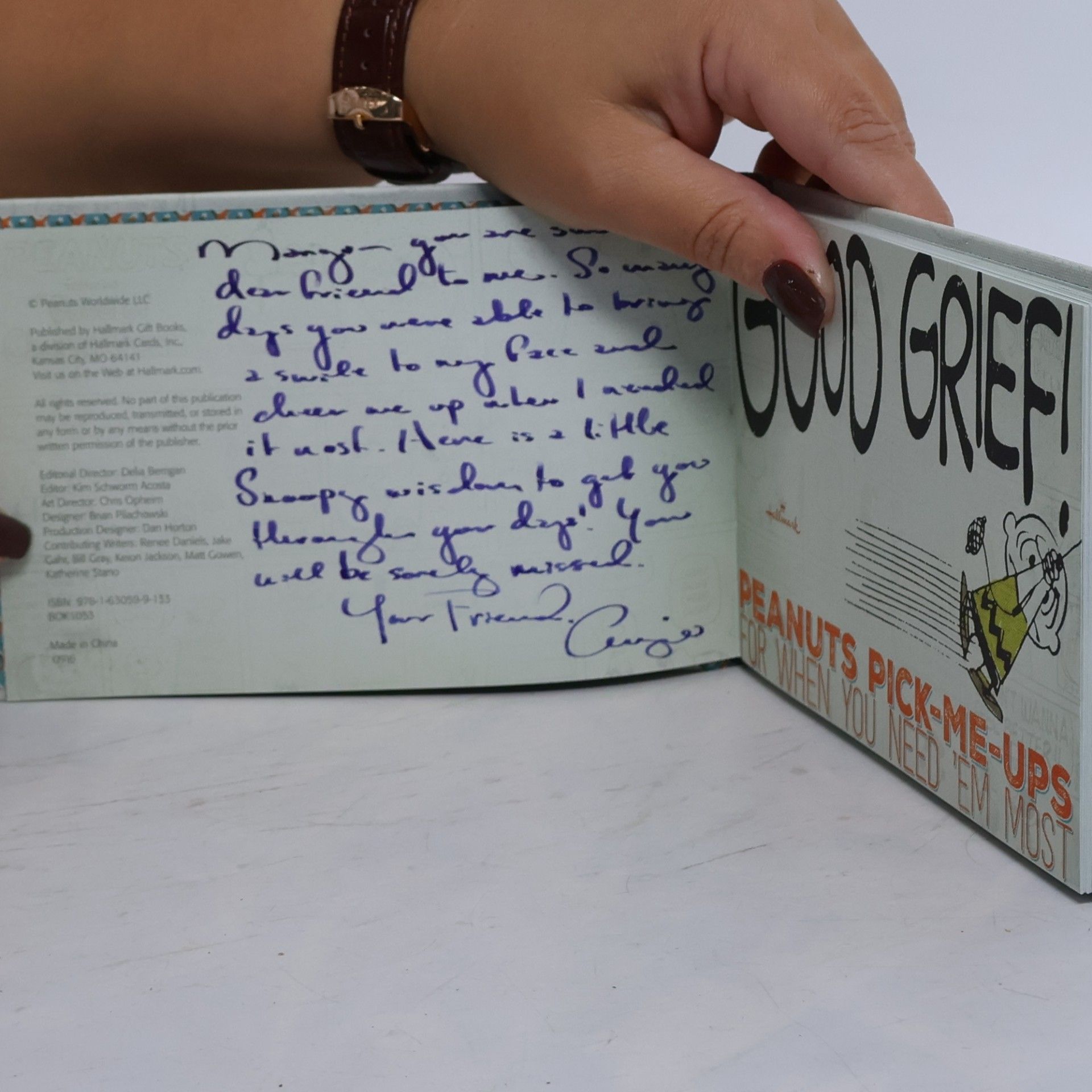 Charles M. Schulz Good Grief! Peanuts Pick-Me-Ups