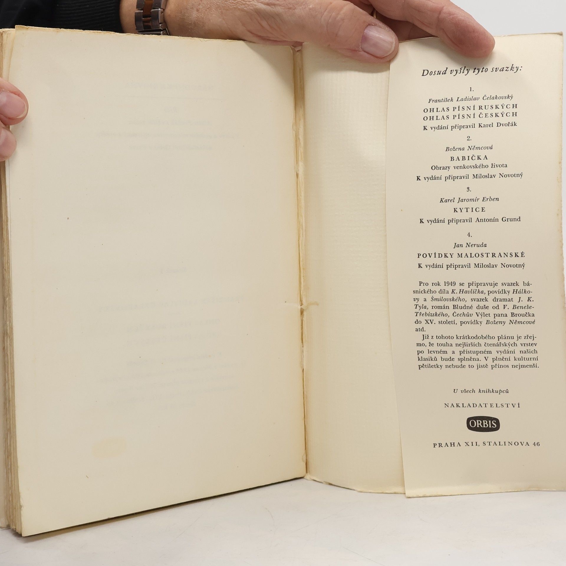 František Ladislav Čelakovský Ohlas písní ruských. Ohlas písní českých