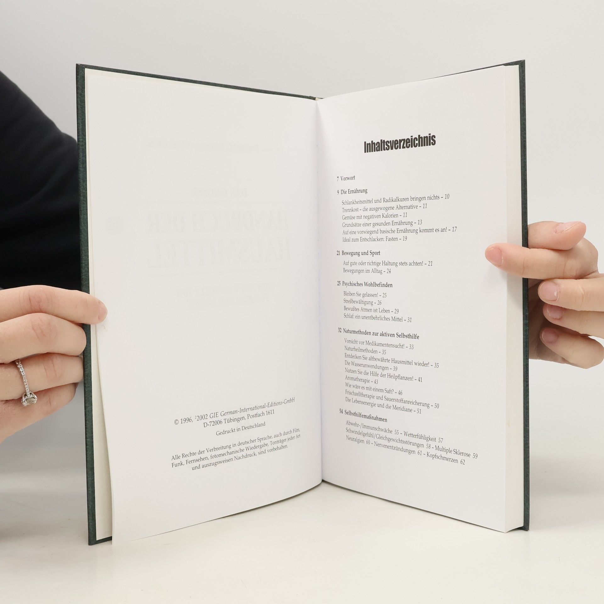 Kolektiv autorů Das grosse Handbuch der Hausmittel