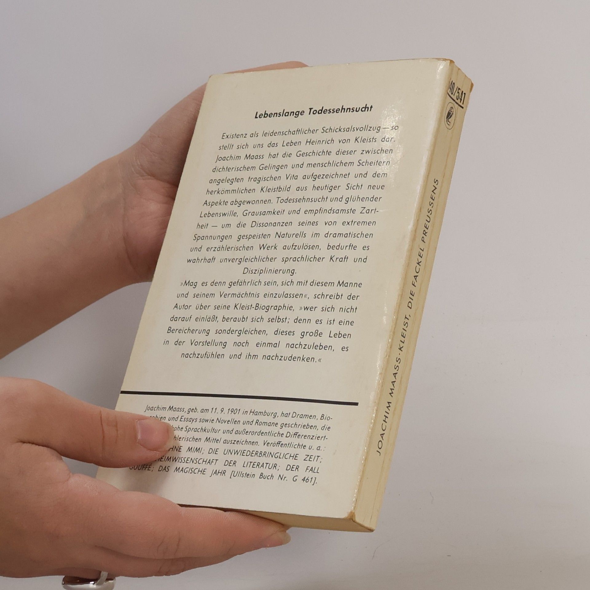 Joachim Maass Kleist, die Fackel Preußens