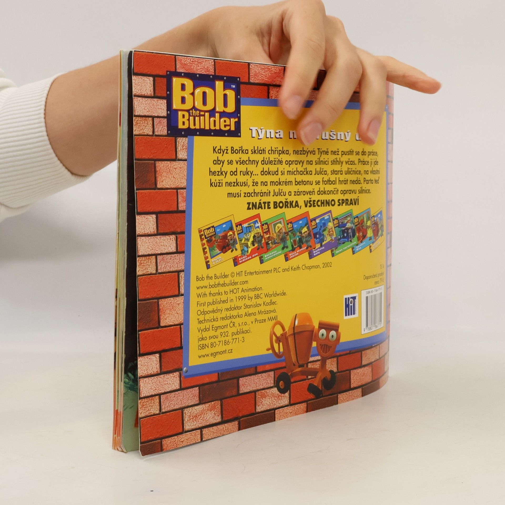 Autorenkollektiv Bob the Builder - Bořek stavitel : Týna má rušný den