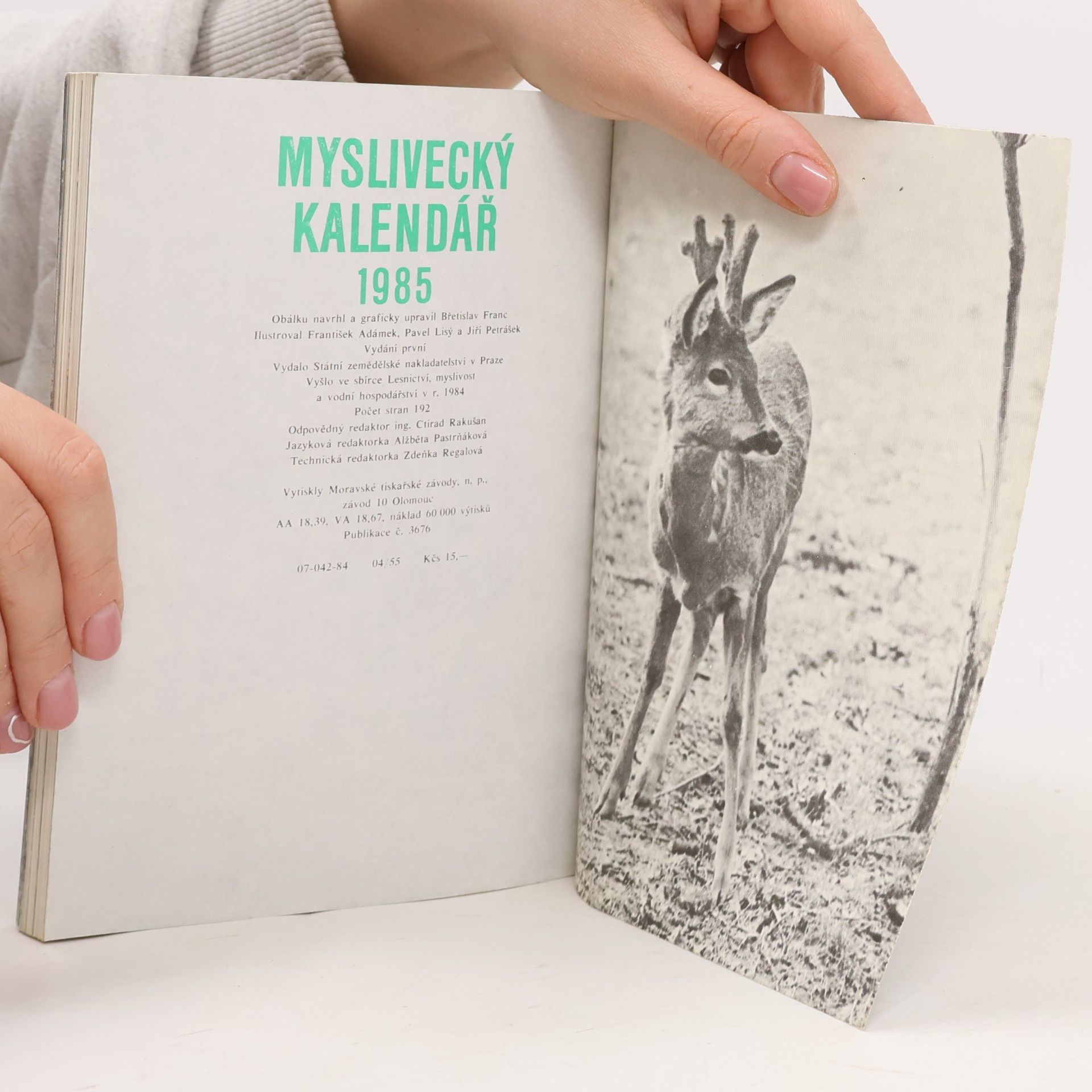 Autores varios Myslivecký kalendář 1985