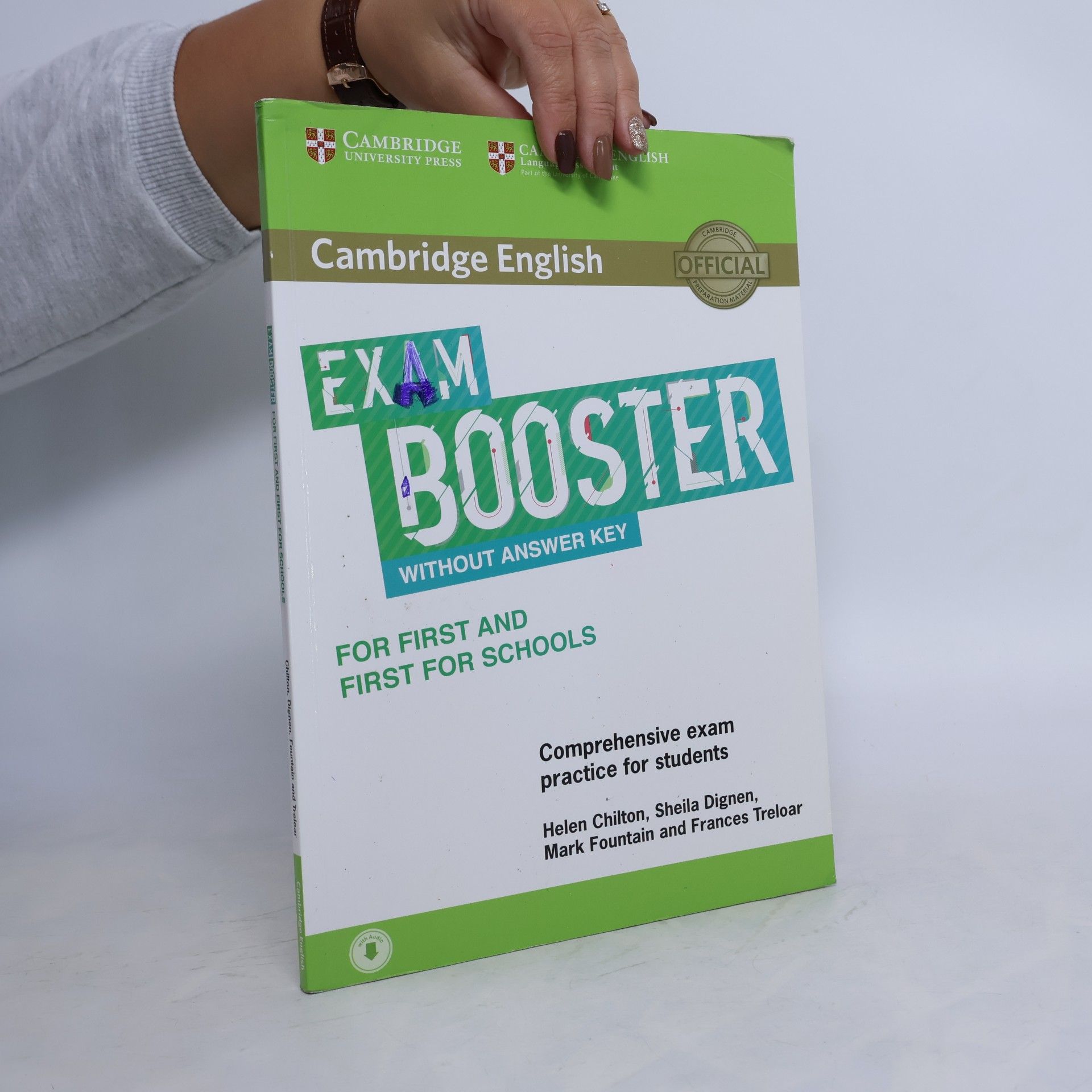 Cambridge English Exam Booster for First and First for Schools with Audio Comprehensive Exam Practice for Students