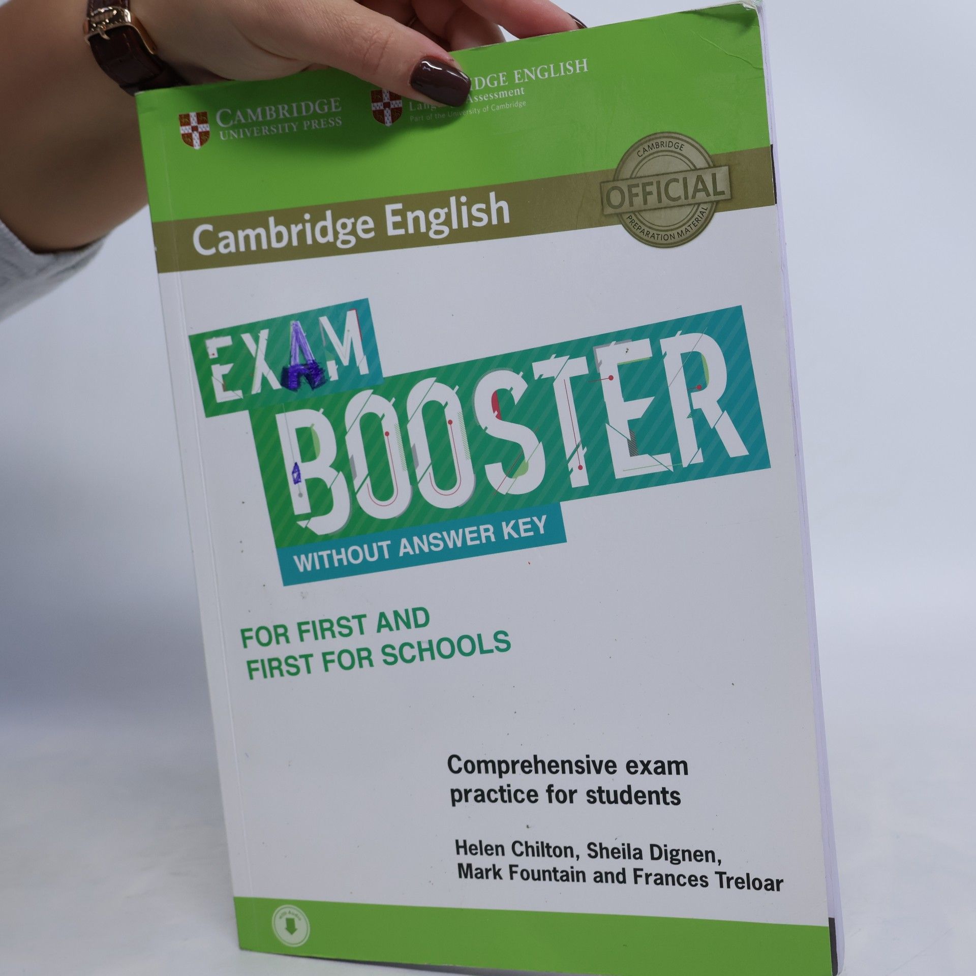 Helen Chilton Cambridge English Exam Booster for First and First for Schools with Audio Comprehensive Exam Practice for Students