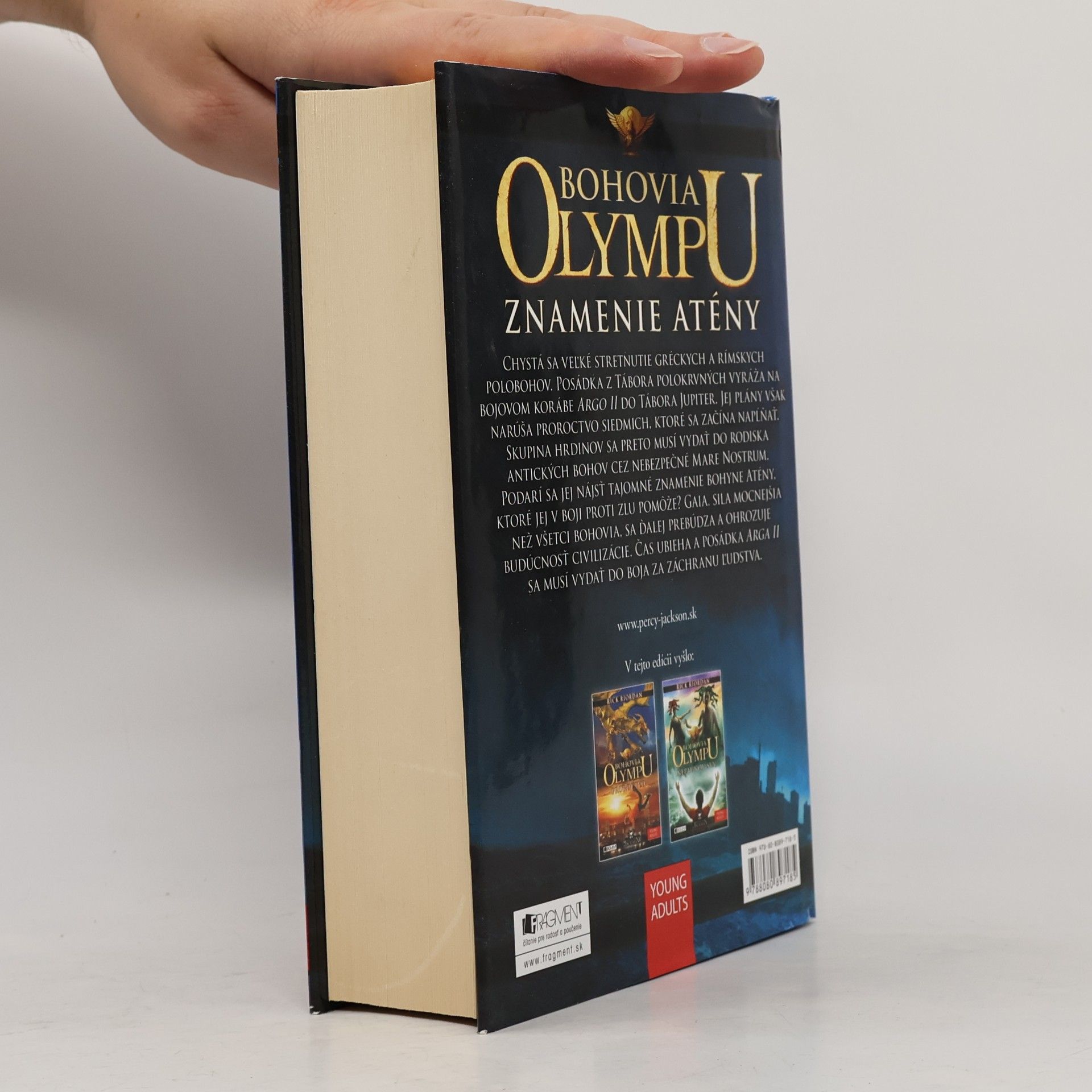 Rick Riordan Bohovia Olympu – Znamenie Atény
