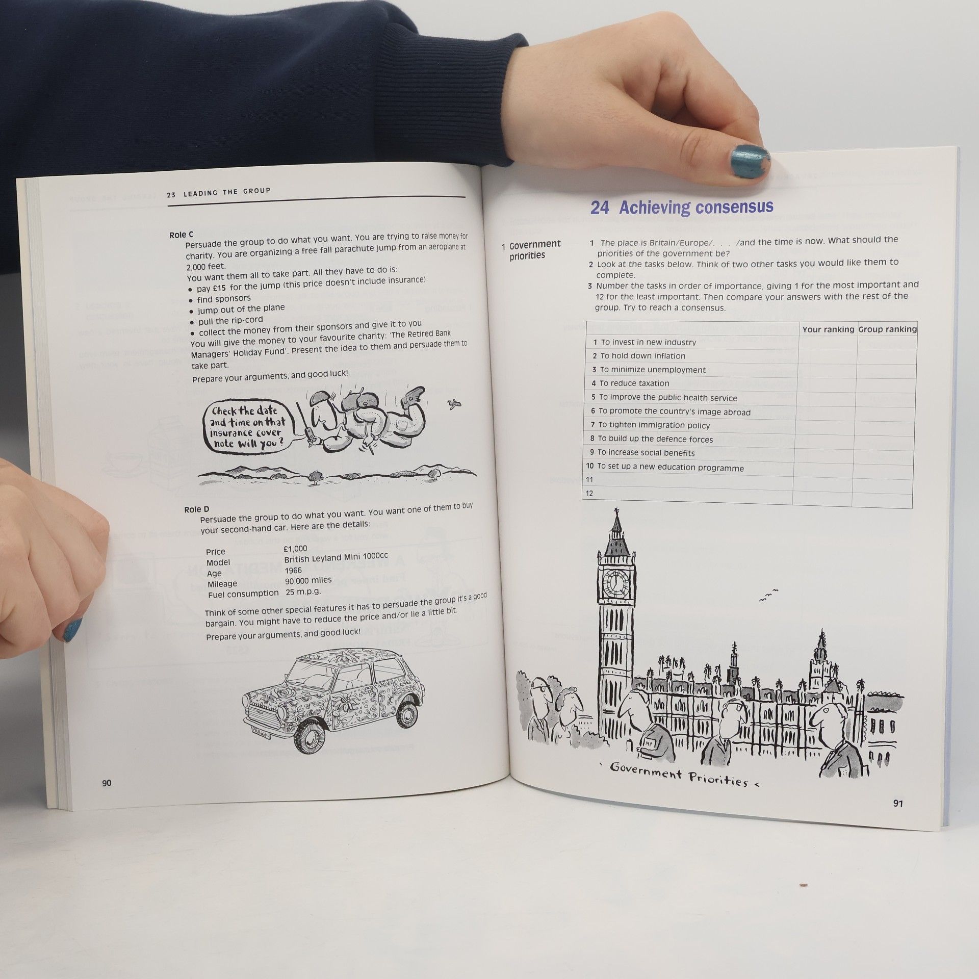 Various authors In at the deep end : speaking activities for professional people