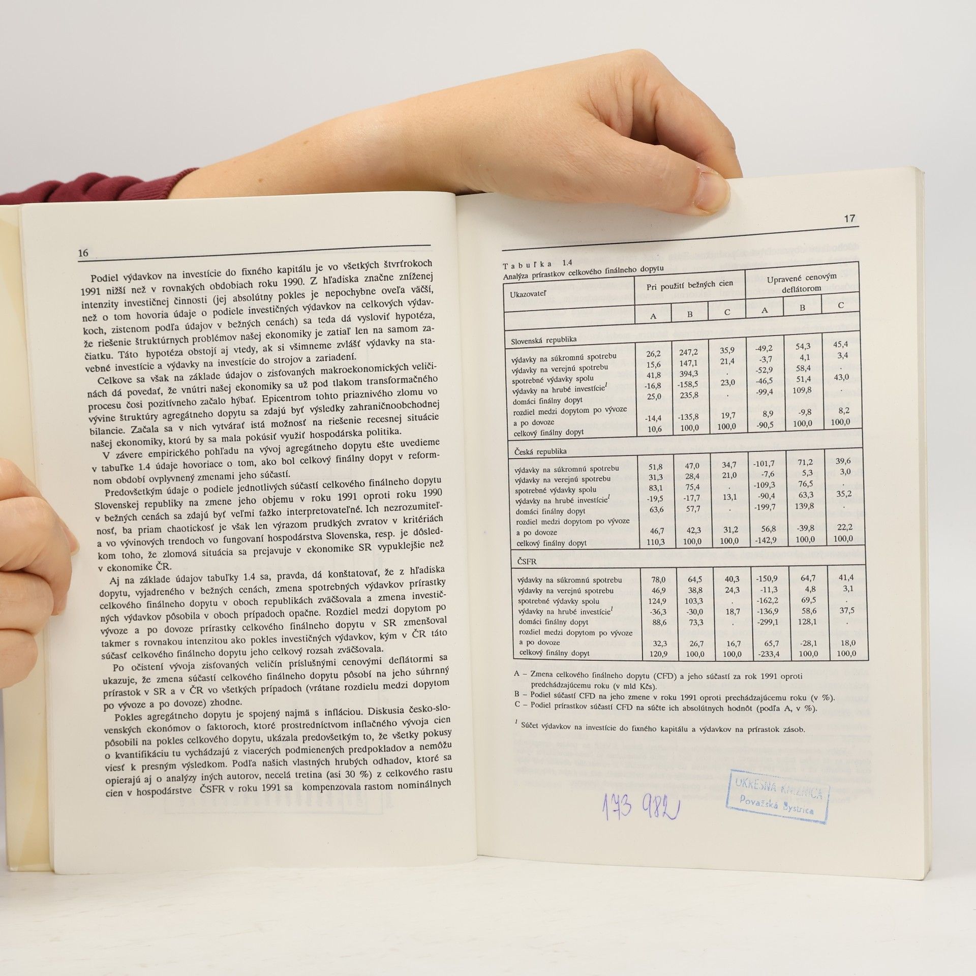 Ústav ekonomickej teórie Ekonomika Slovenska na začiatku transformačného procesu