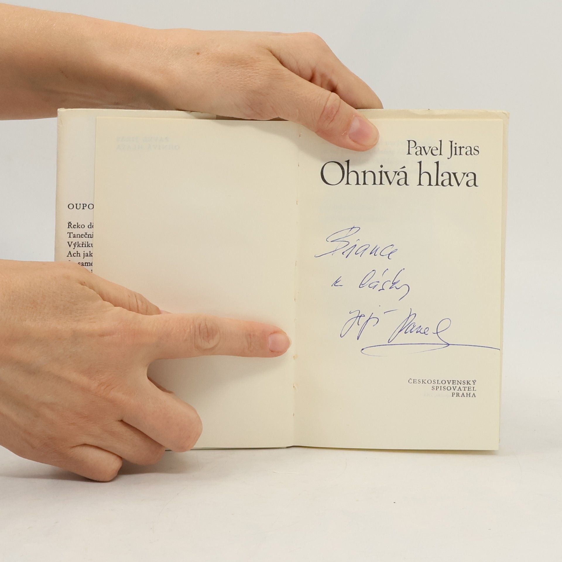 Pavel Jiras Ohnivá hlava