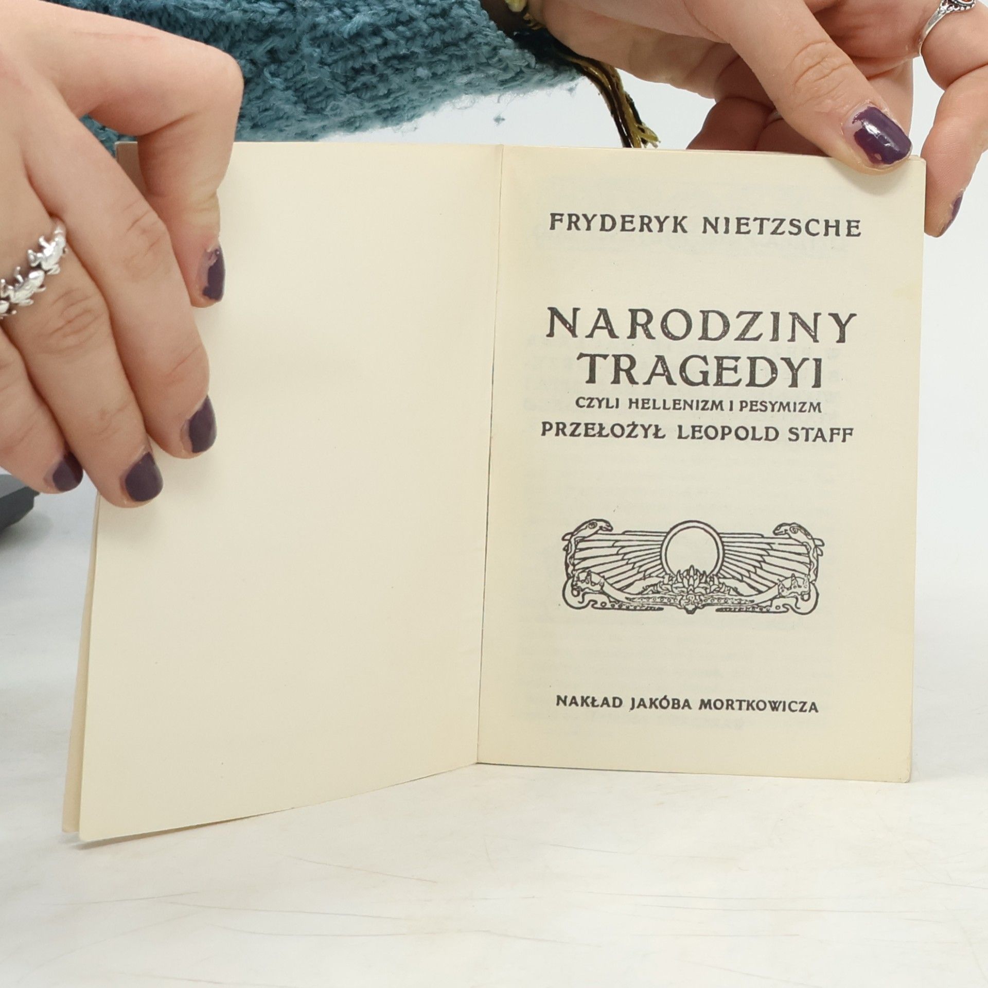 Fryderyk Nietzsche Narodziny tragedyi