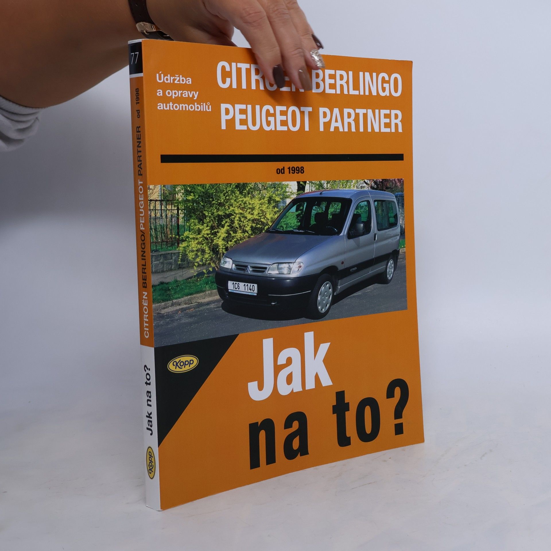 Various authors Údržba a opravy automobilů Citroën Berlingo a Peugeot Partner