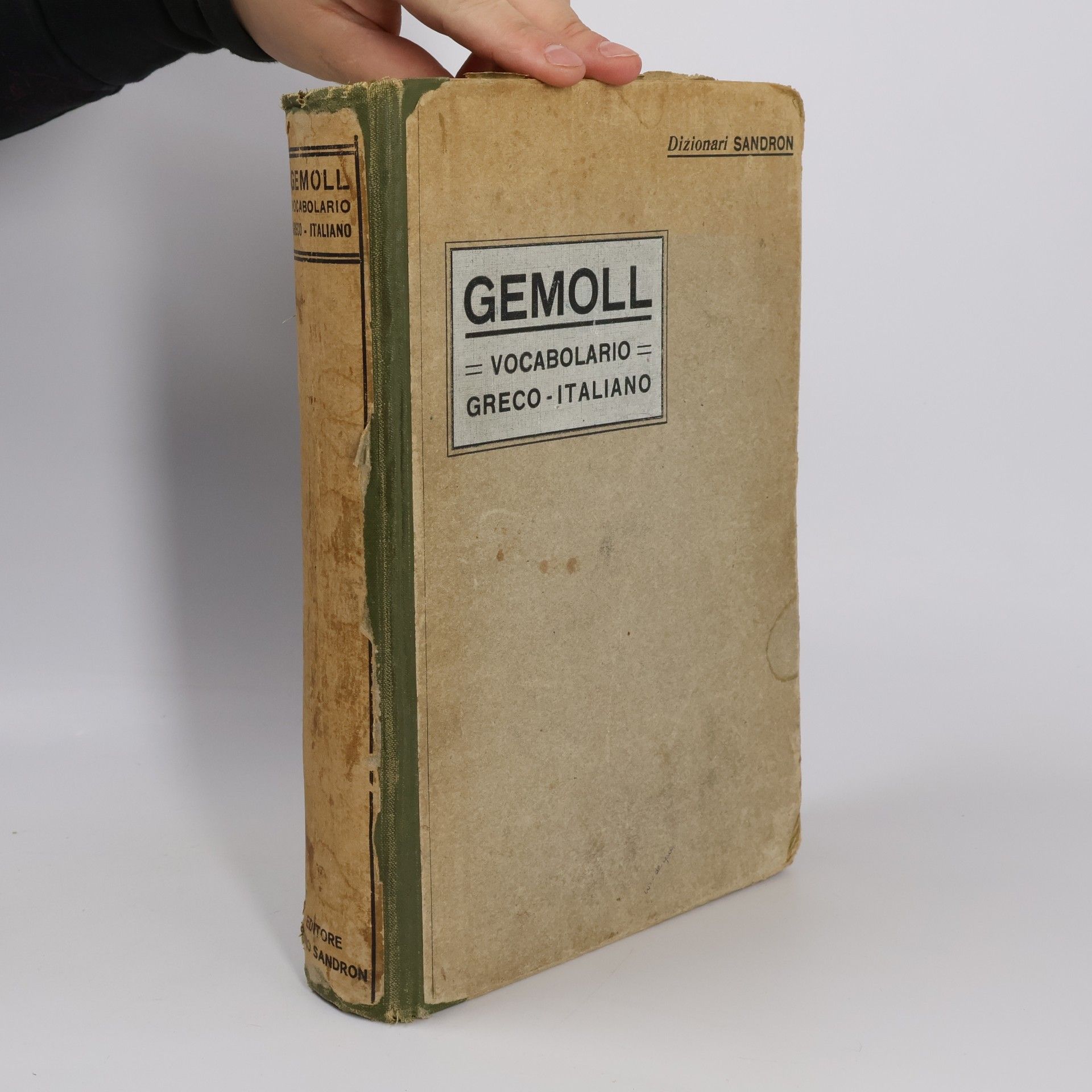 Vocabolario Greco-Italiano ad uso delle scuole