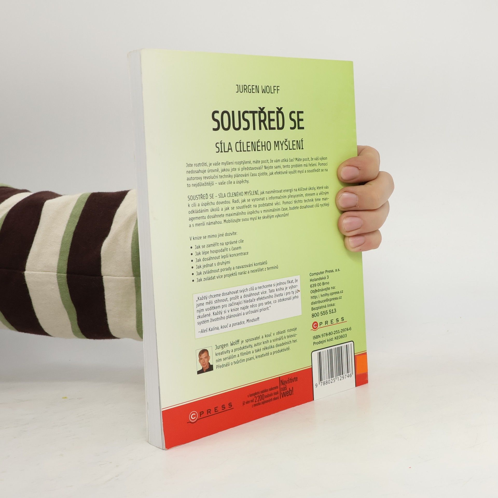 Jurgen M. Jurgen Michael Wolff Soustřeď se. Síla cíleného myšlení