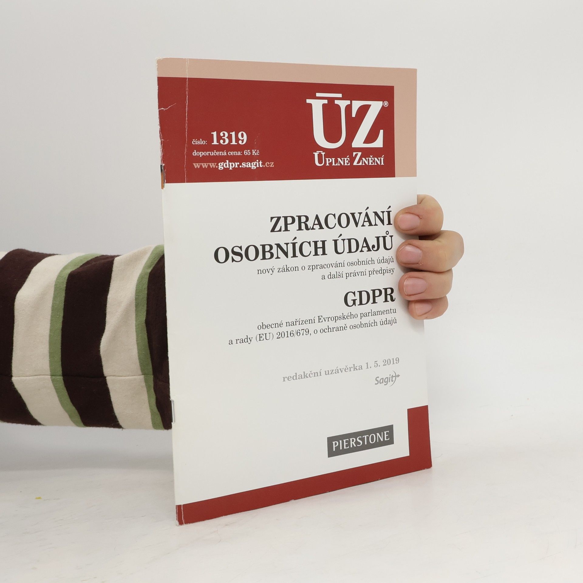 Autorenkollektiv ÚZ č. 1319 : Zpracování osobních údajů, GDPR