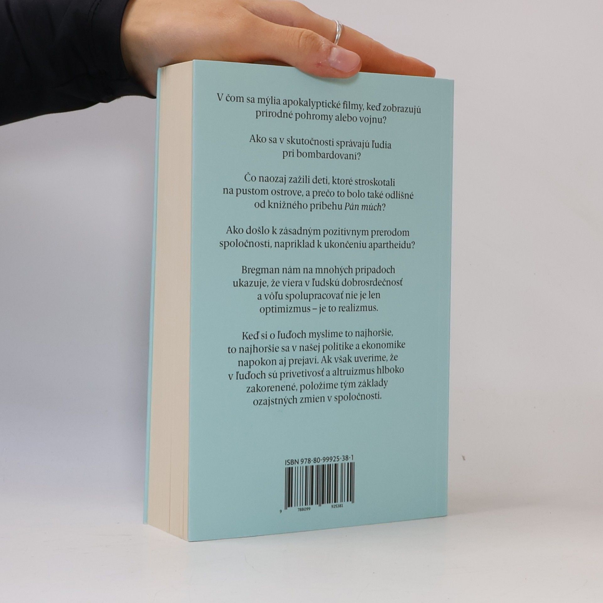 Rutger Bregman Ľudskosť. Optimistická história človeka