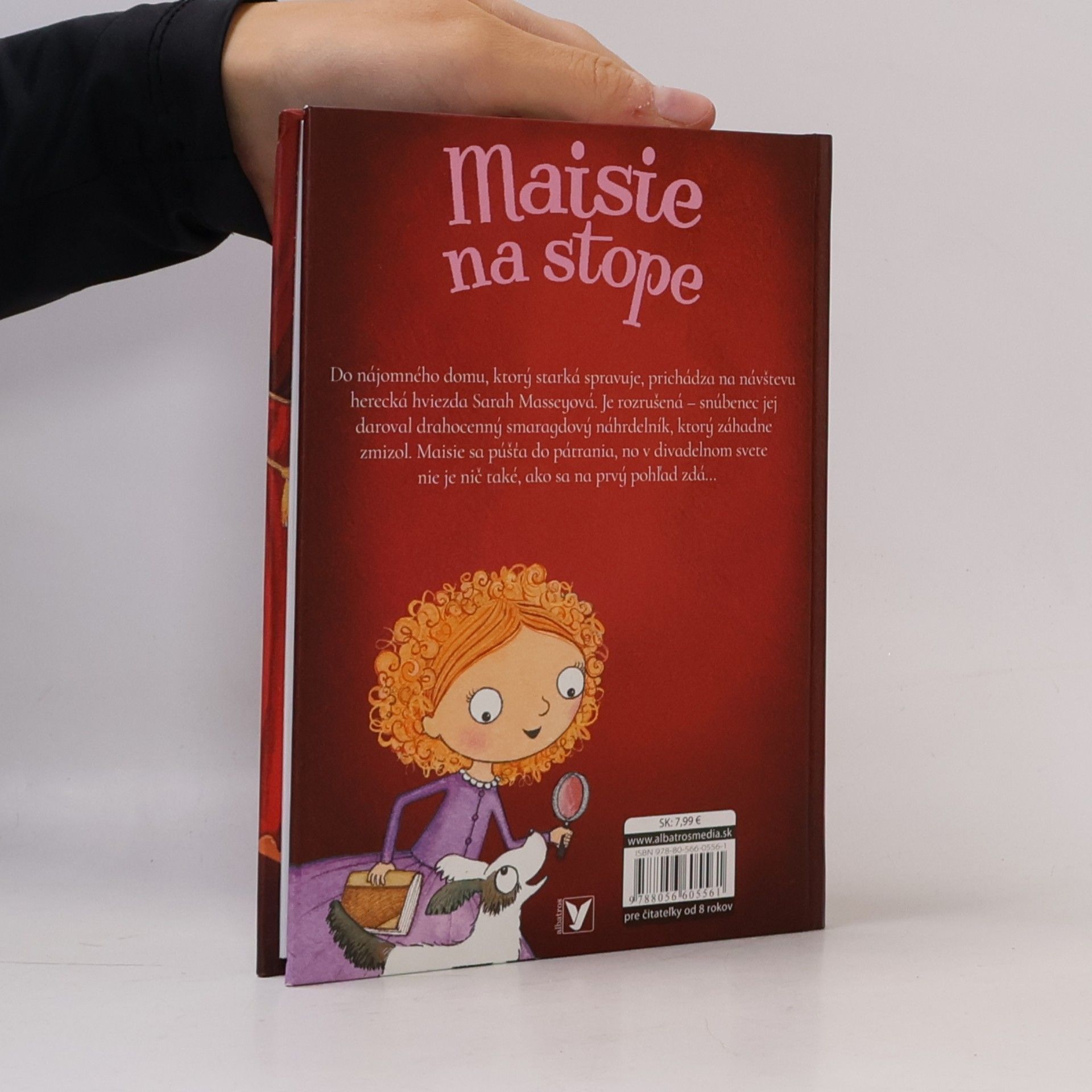 Holly Webb Maisie na stope: Prípad strateného smaragdu