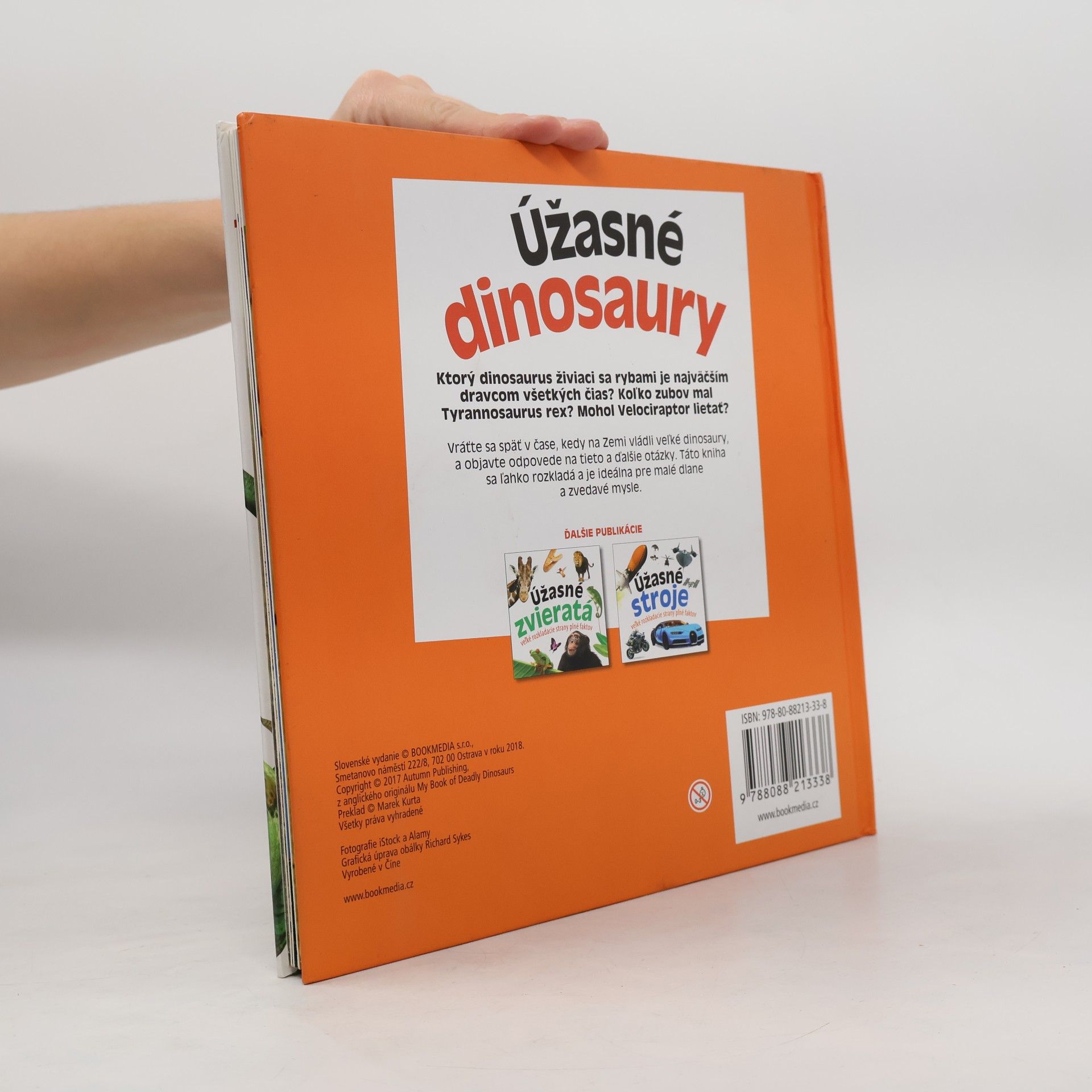 Various authors Úžasné dinosaury: veľké rozkladacie strany plné faktov