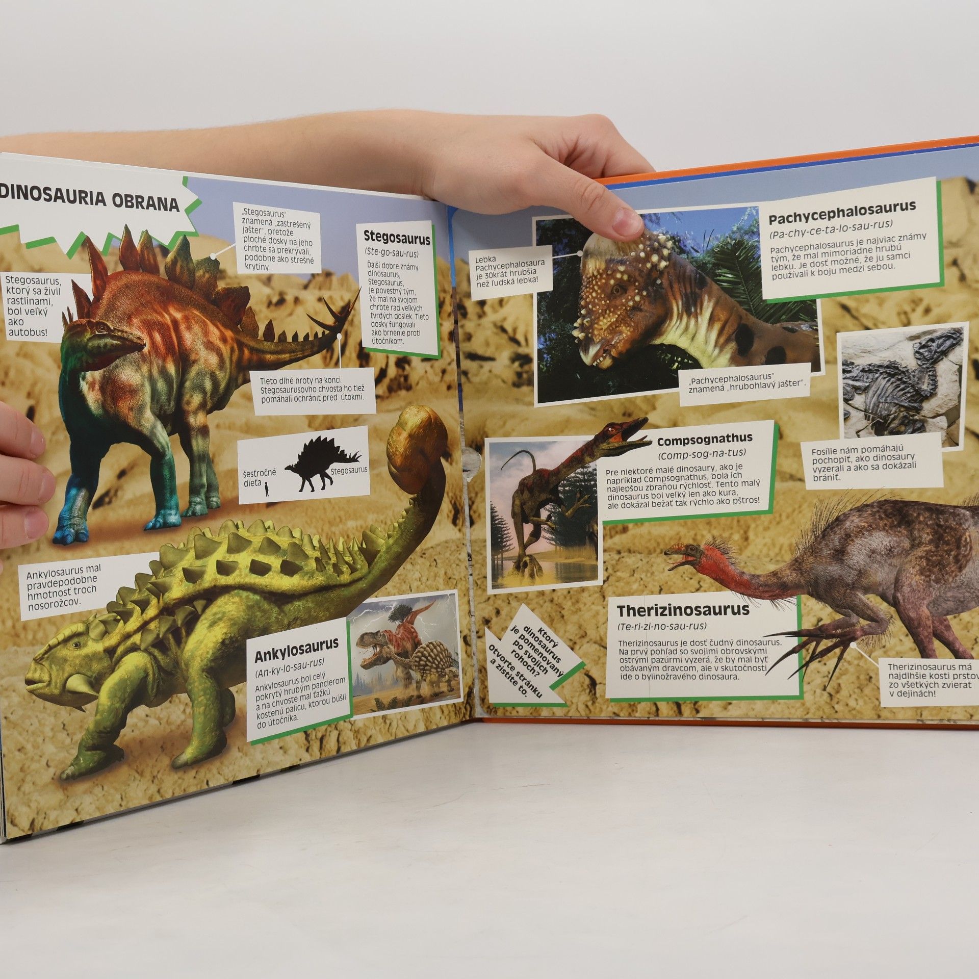 Various authors Úžasné dinosaury: veľké rozkladacie strany plné faktov
