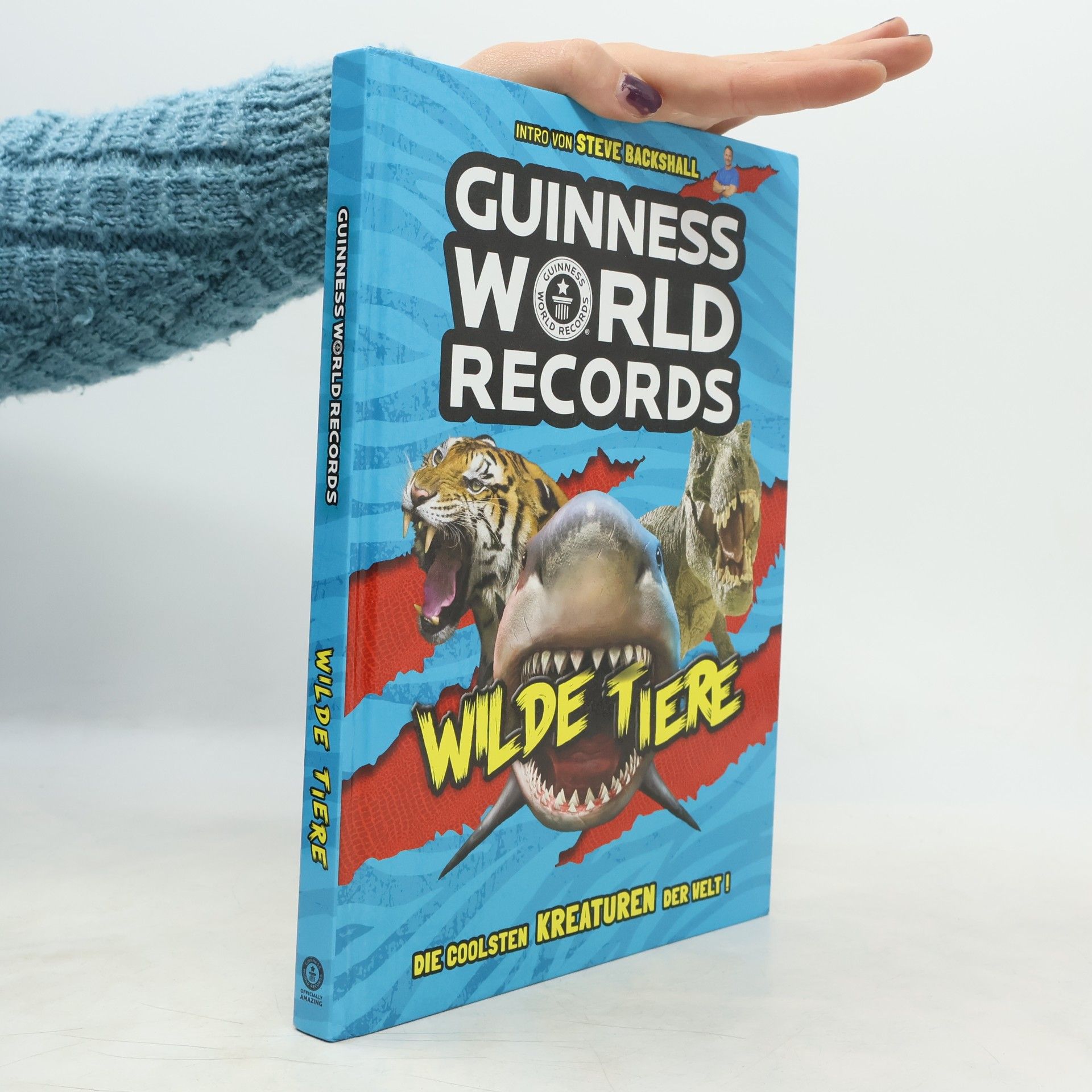 Steve Backshall Guinness World Records - wilde Tiere