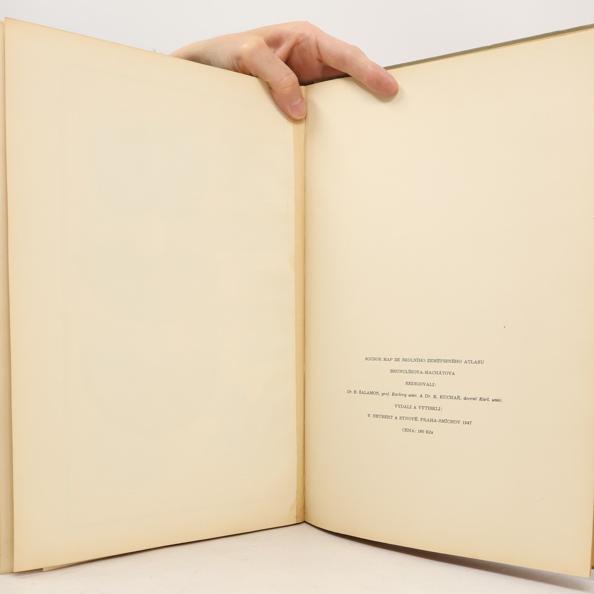 Autores varios Soubor map ze školního zeměpisného atlasu