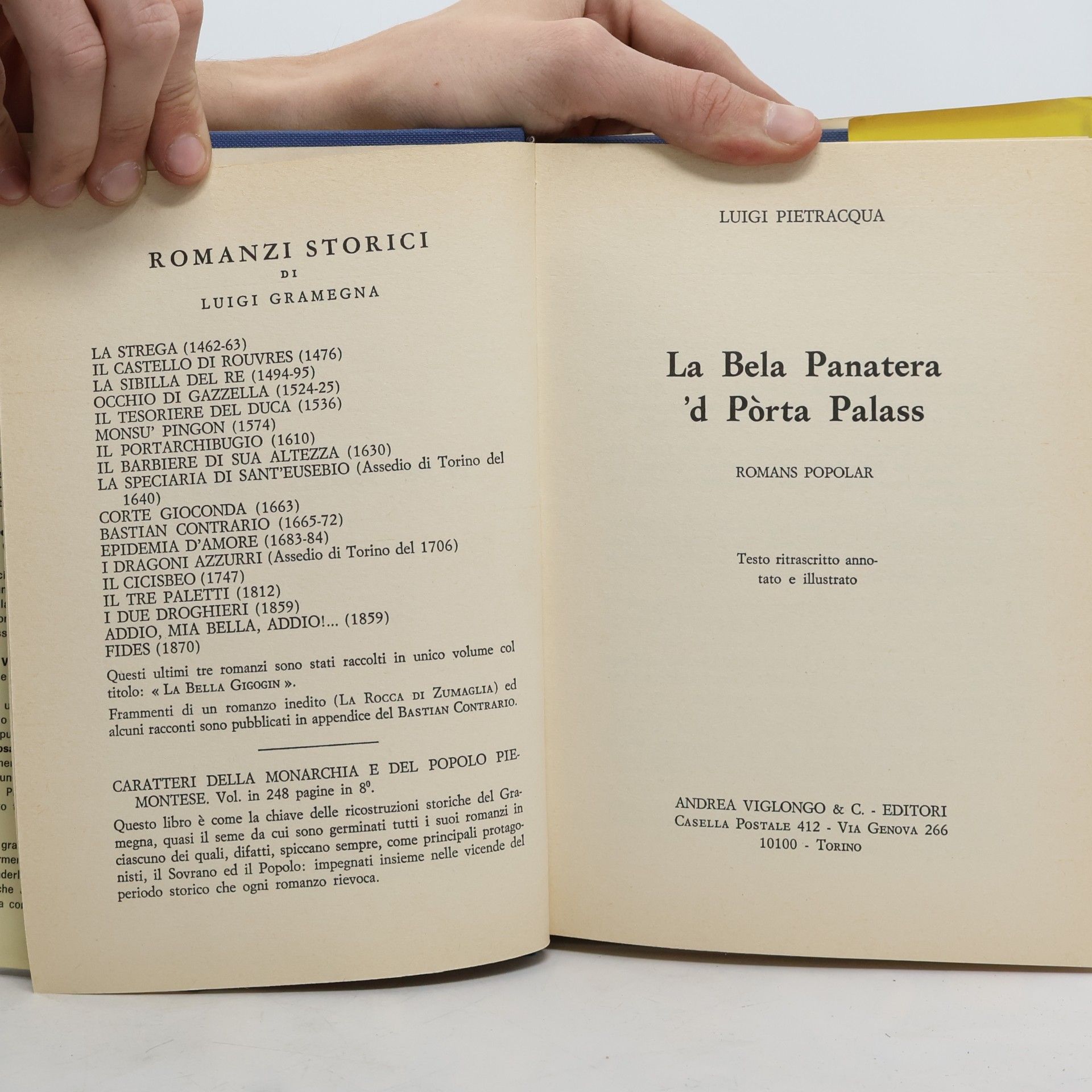 Luigi Pietracqua La bela panatera