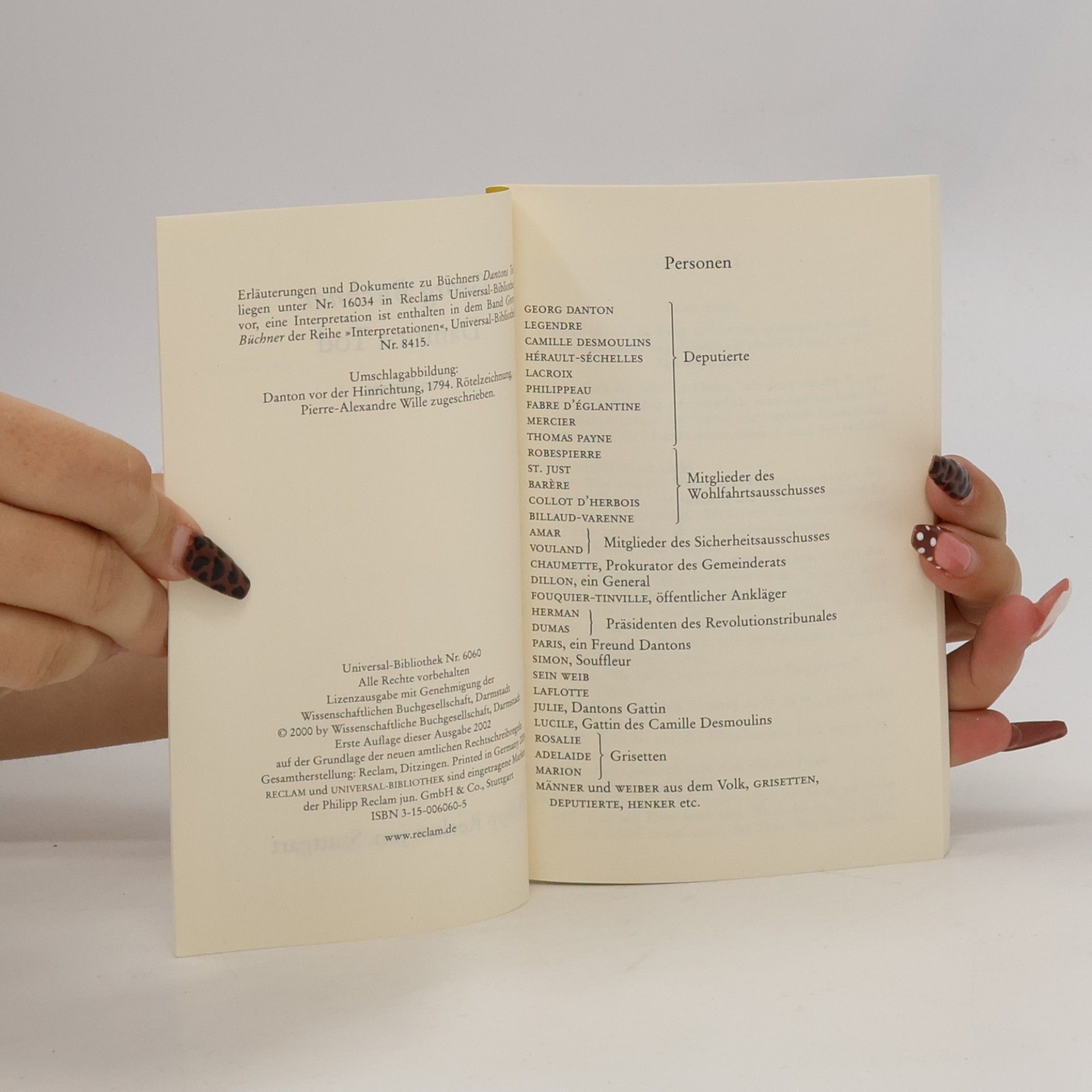 Georg Büchner Dantons Tod