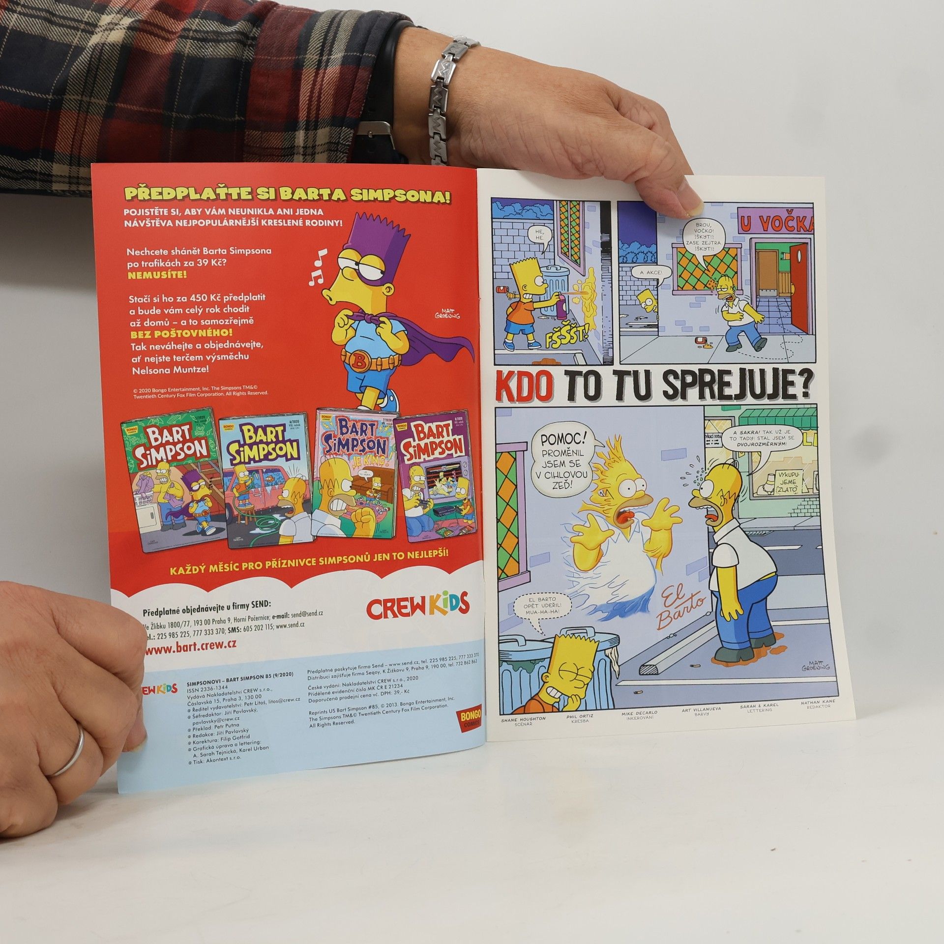 Kolektiv autorů Simpsonovi - Bart Simpson 9/2020
