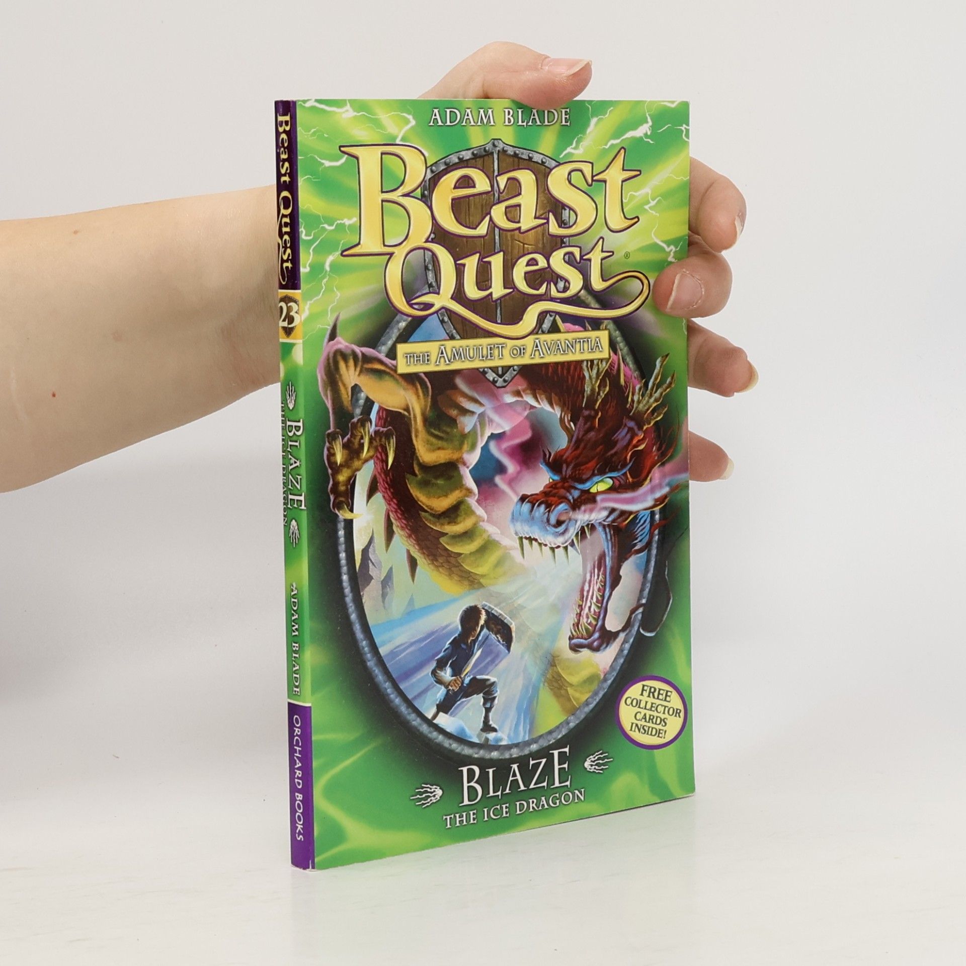 Adam Blade Beast Quest. The Amulet of Avantia. Blaze the Ice Dragon