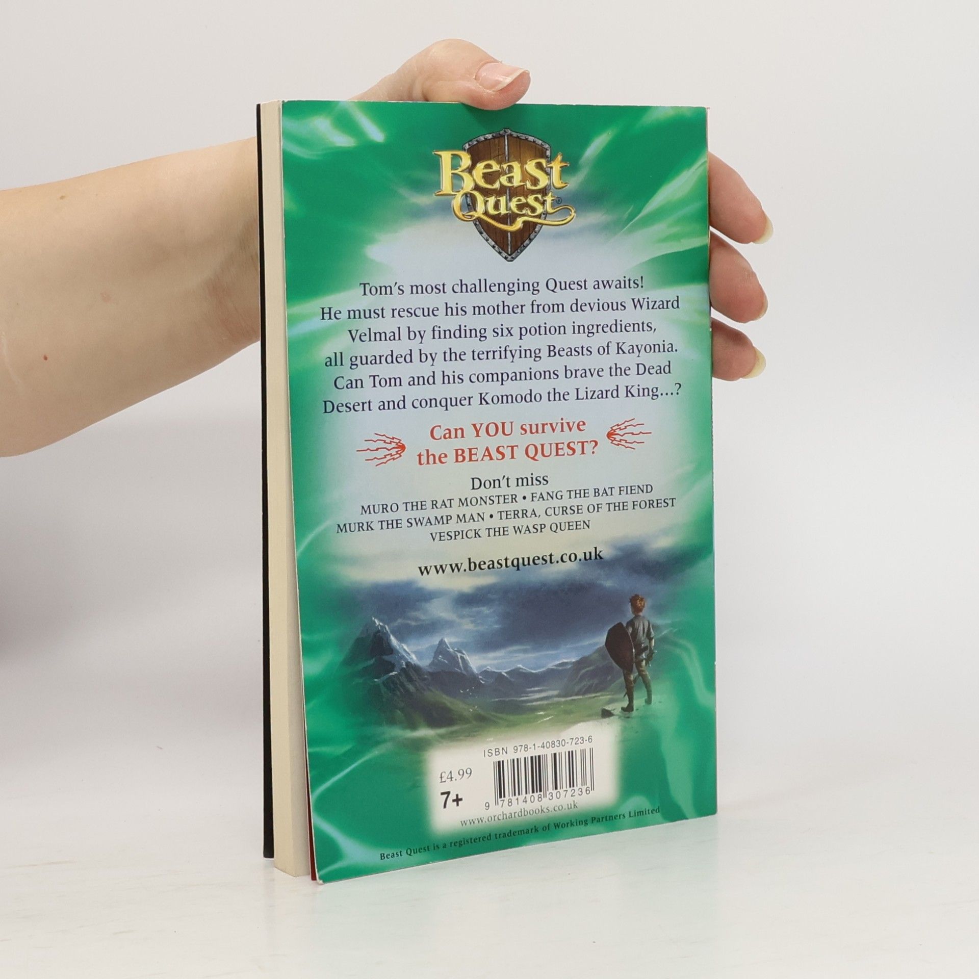 Adam Blade Beast Quest: 31: Komodo the Lizard King