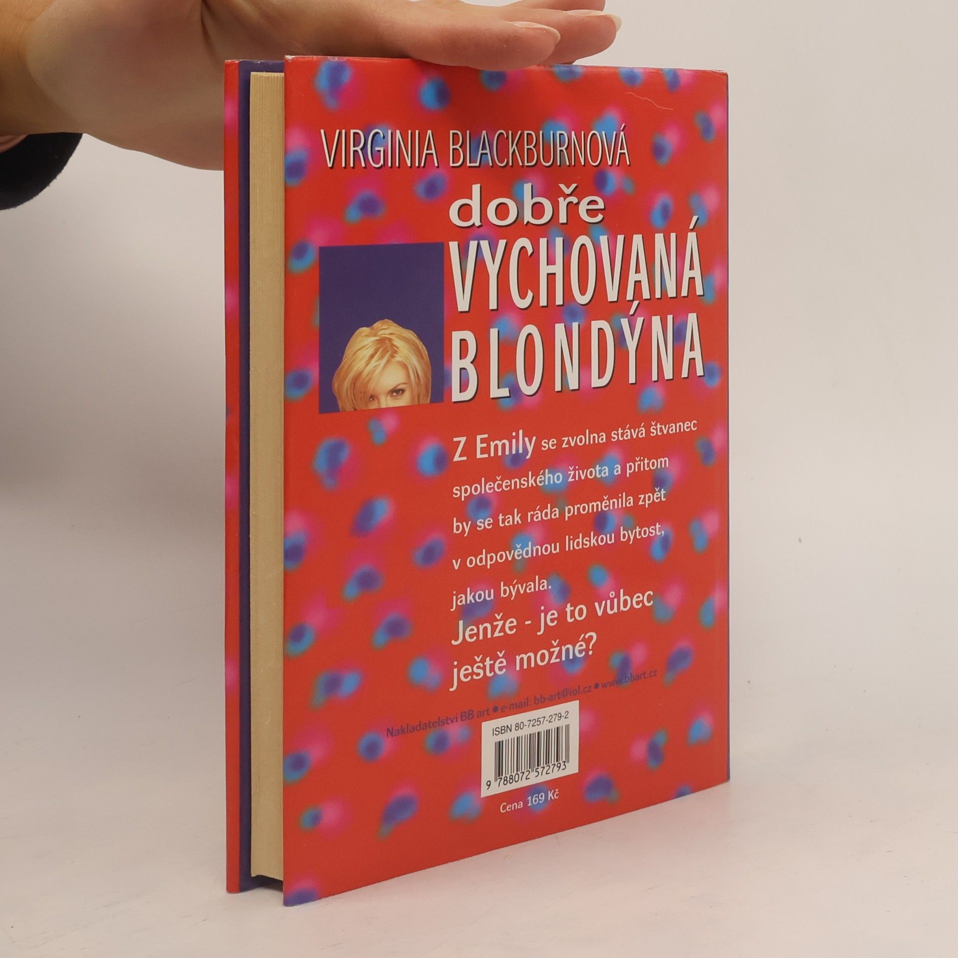 Virgnia Blackburn Dobře vychovaná blondýna (asi věnování překladatele)