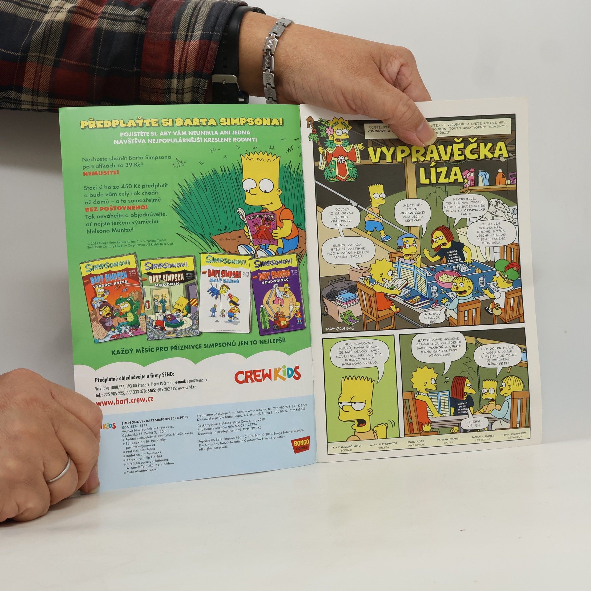 Collectif d'auteurs Bart Simpson 1/2019