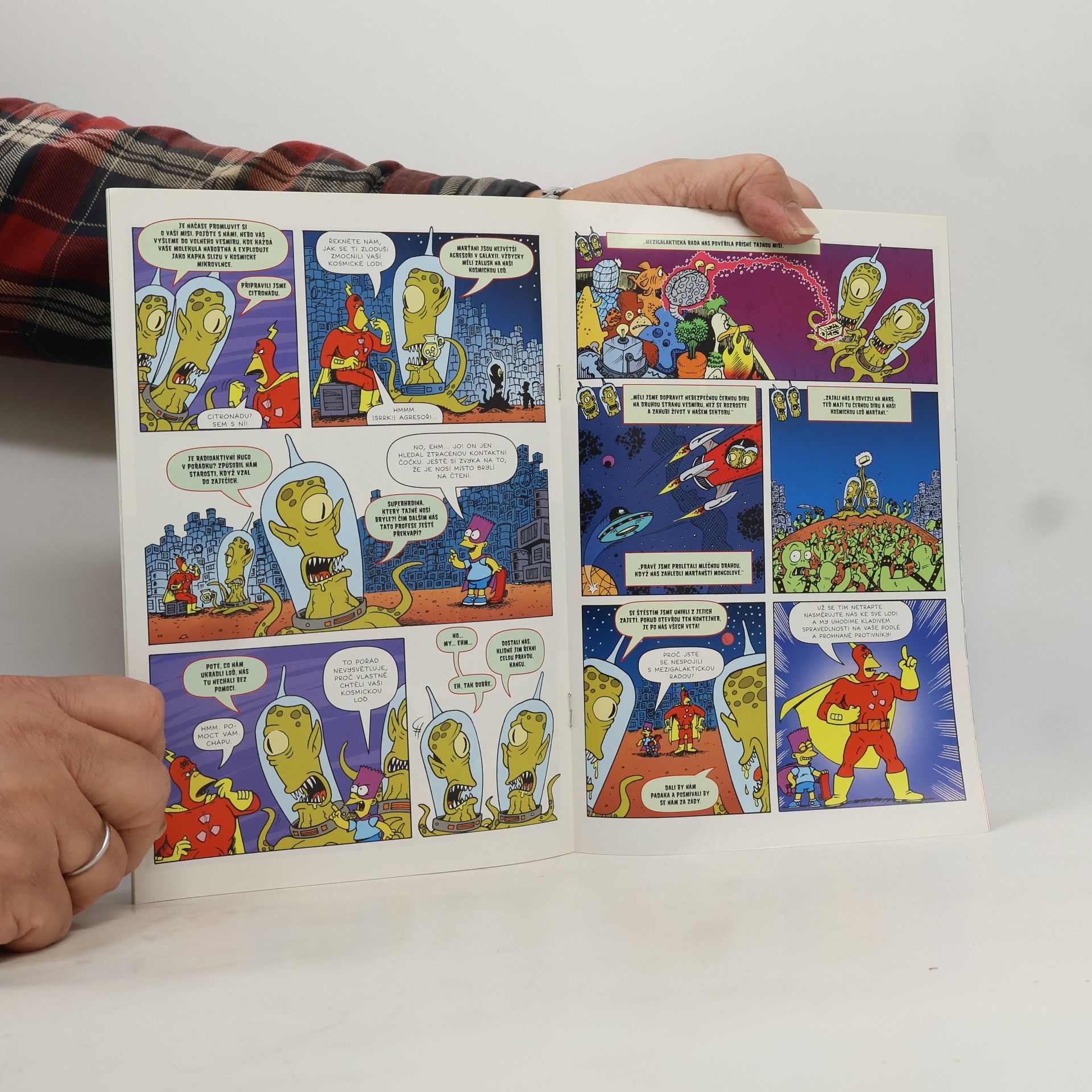 Sergio Aragonés Simpsonovi. Bart Simpson 3/2019. Válečník