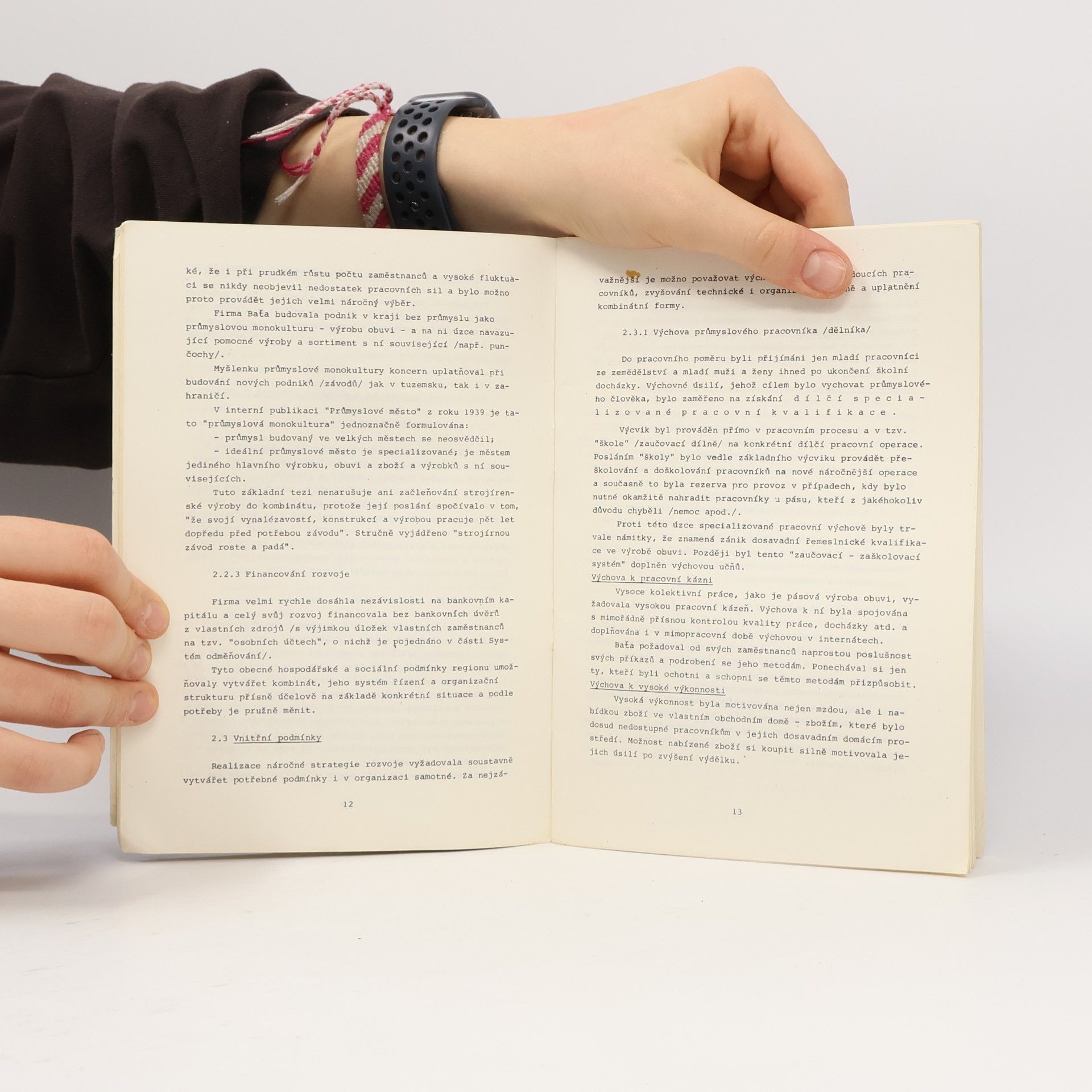 Vratislav Garlík Baťovy závody : Organizace a řízení do roku 1939