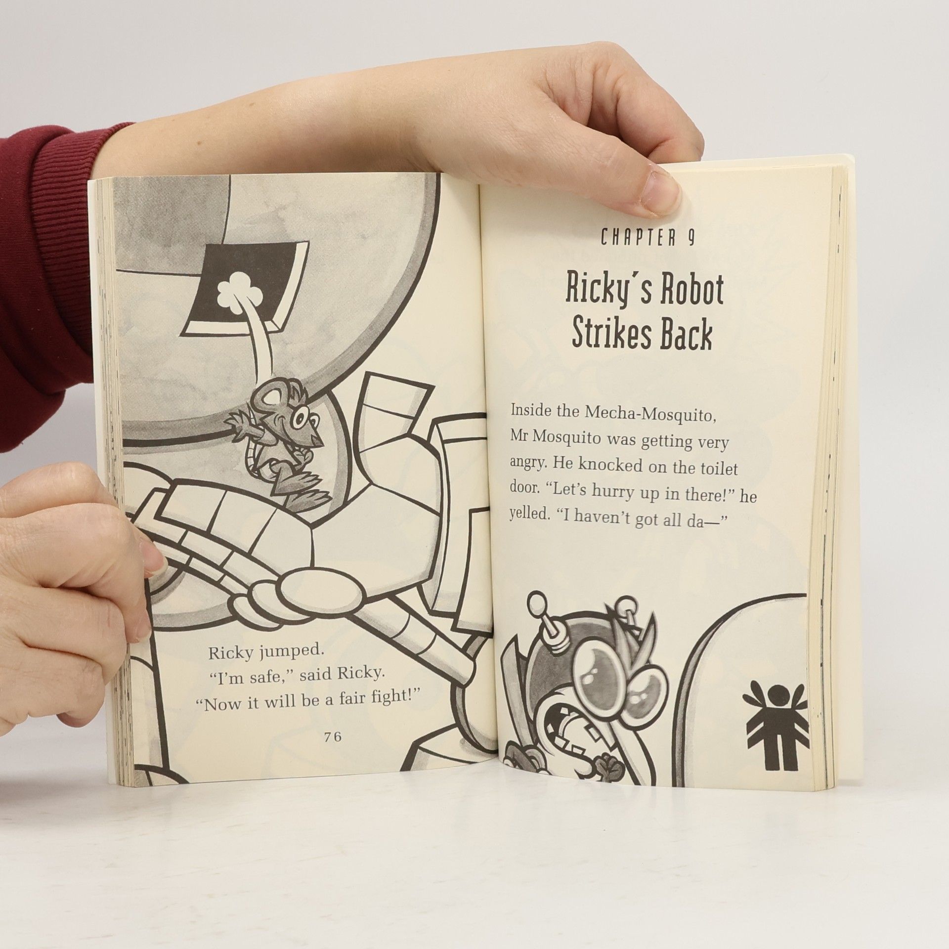 Dav Pilkey Ricky Ricotta's Mighty Robot Vs. the Mutant Mosquitoes from Mercury