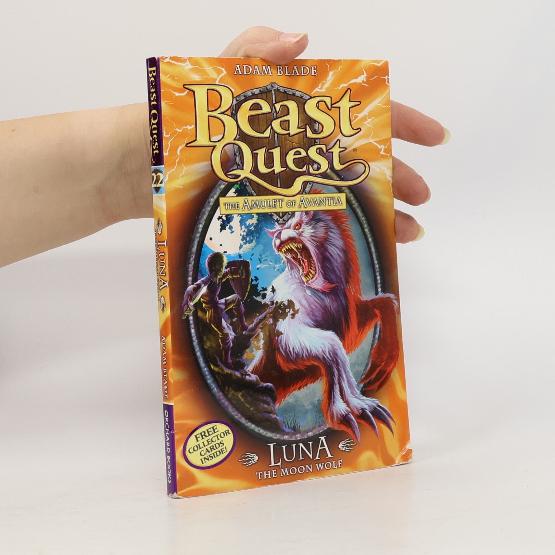 Beast Quest. The Amulet of Avantia. Luna the Moon Wolf