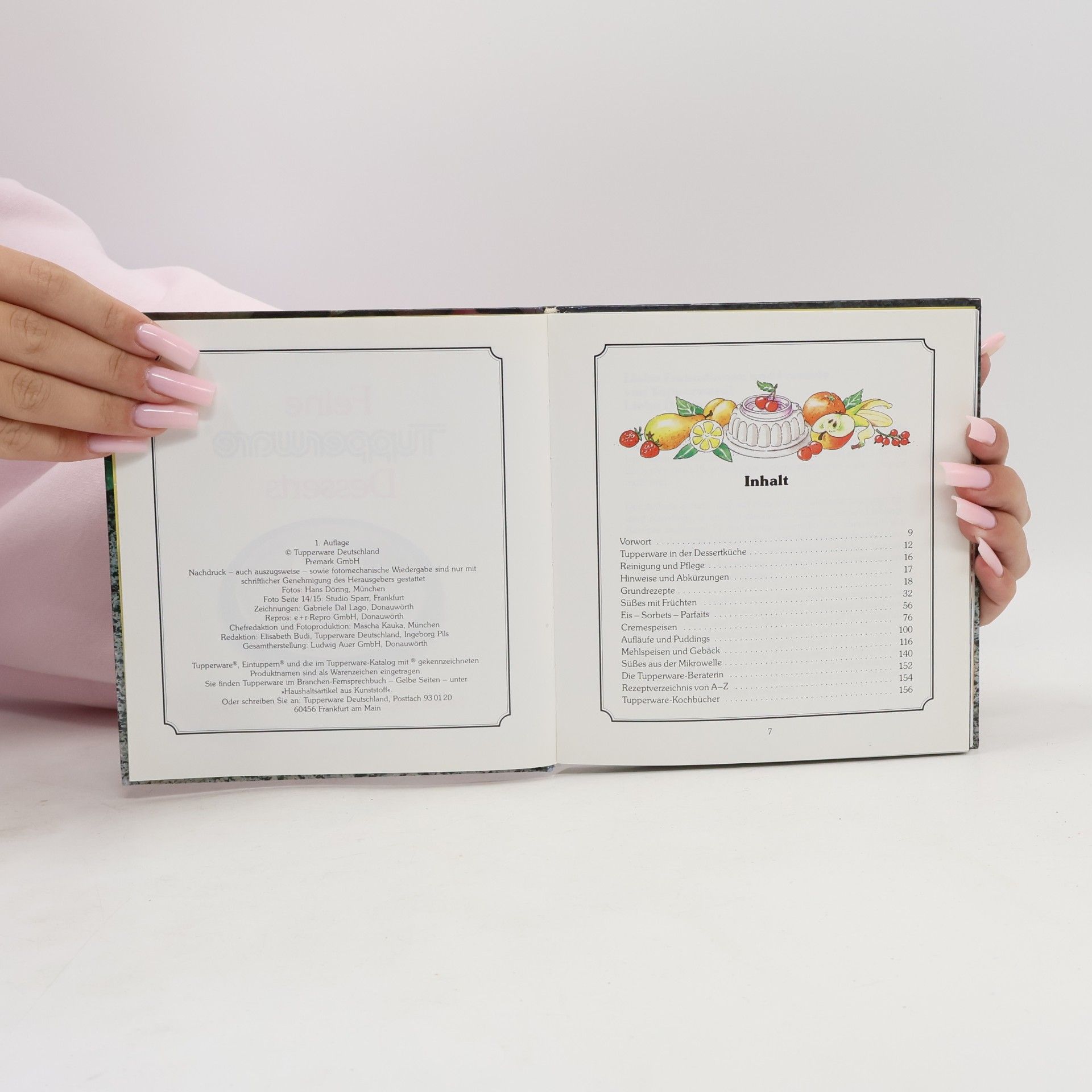 Roberto Blanco Feine Tupperware. Desserts