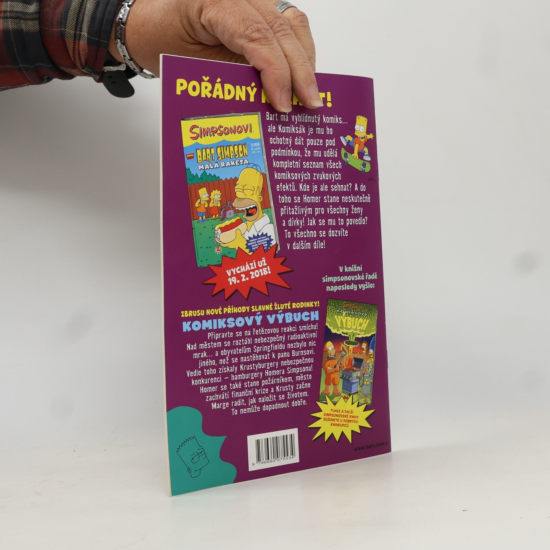 Matt Groening Simpsonovi - Bart Simpson 1/2018 - Prodavač šprťouchlat