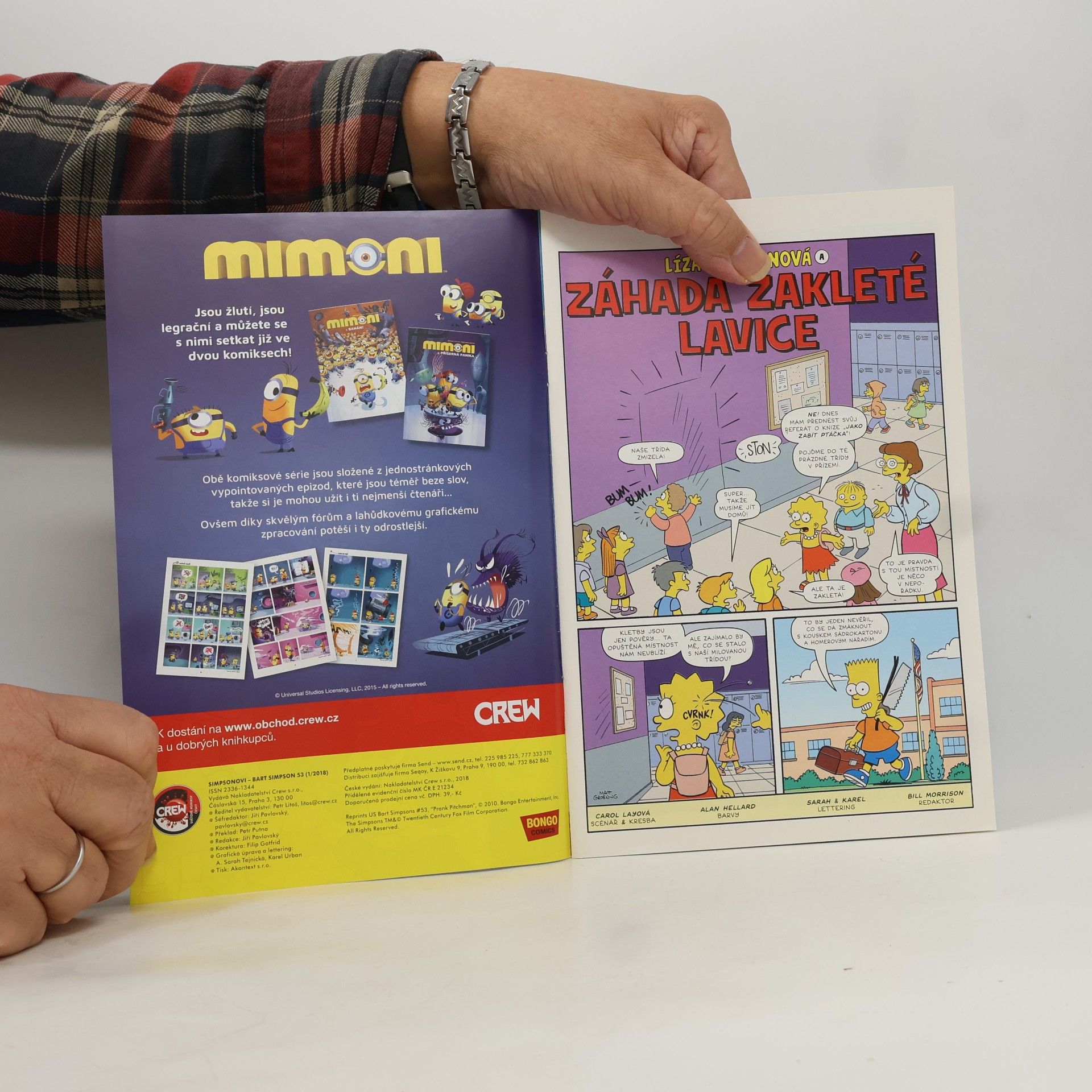 Matt Groening Simpsonovi - Bart Simpson 1/2018 - Prodavač šprťouchlat