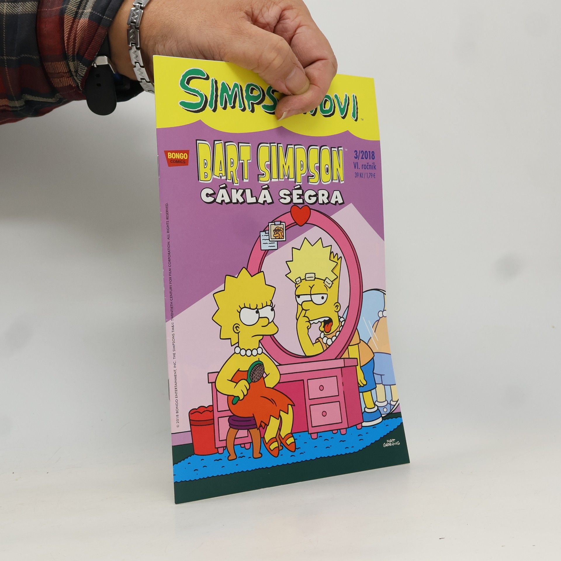 Matt Groening Simpsonovi - Bart Simpson 3/2018 - Cáklá ségra