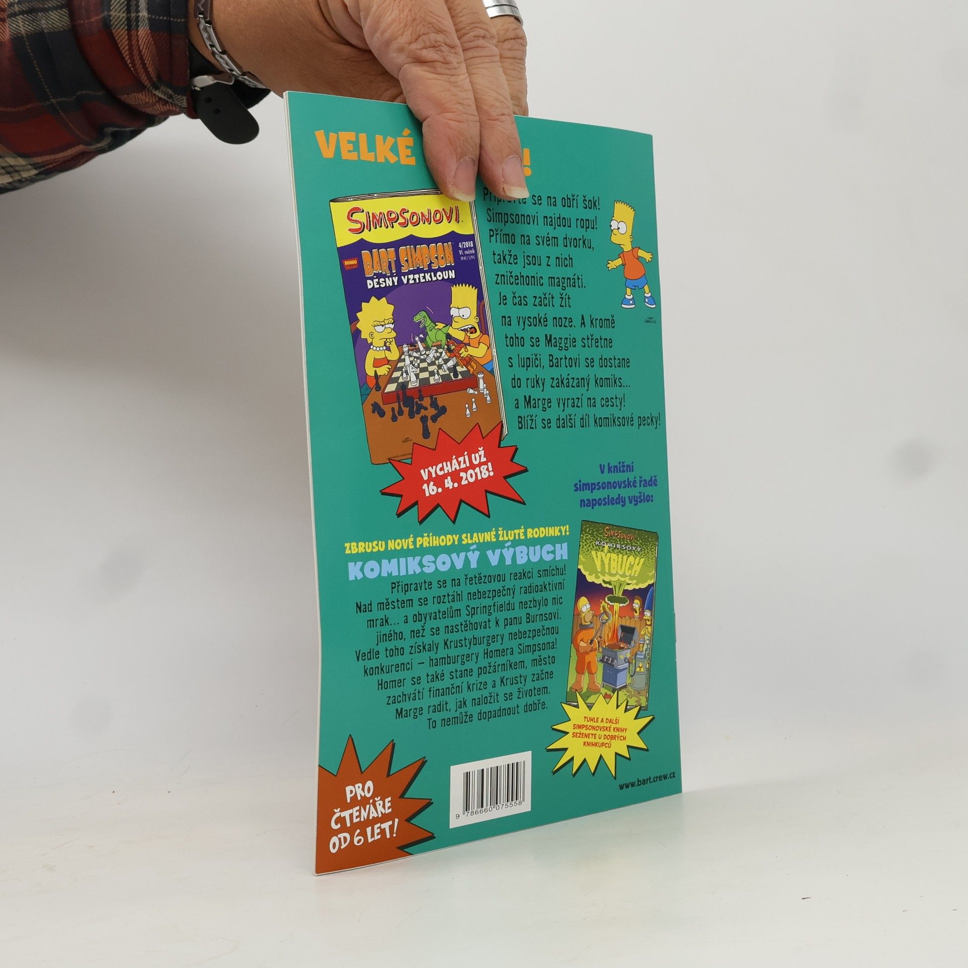 Matt Groening Simpsonovi - Bart Simpson 3/2018 - Cáklá ségra