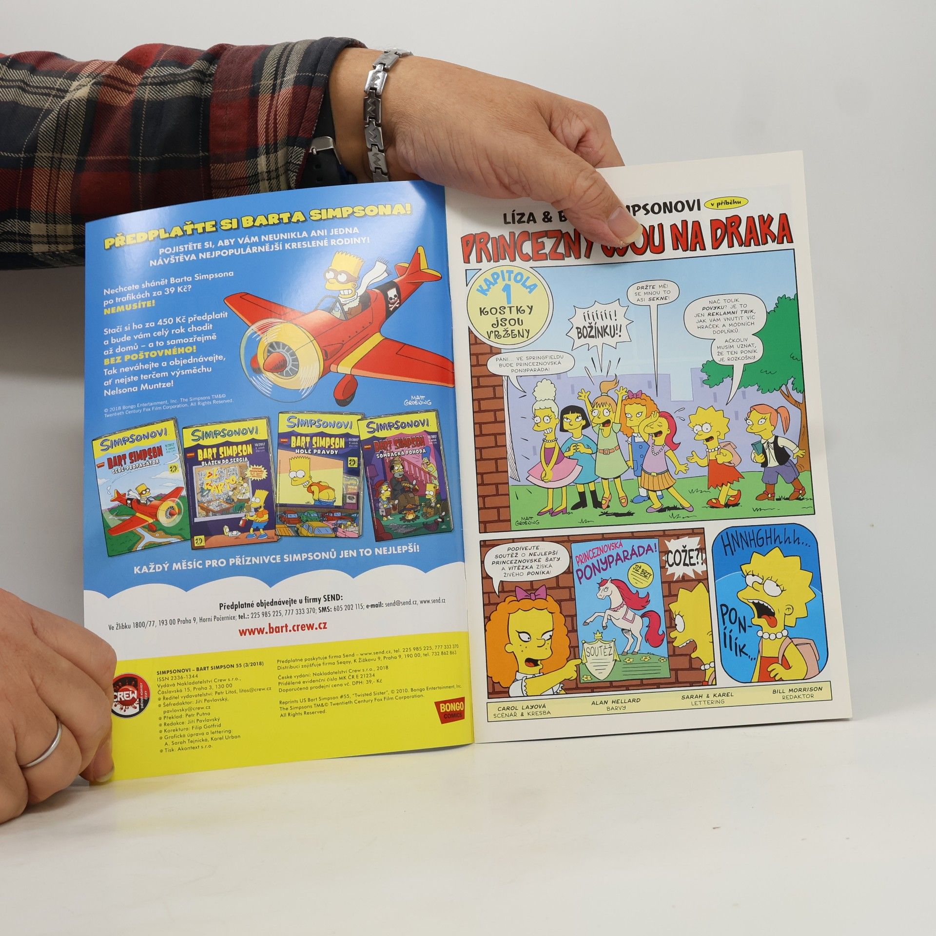 Matt Groening Simpsonovi - Bart Simpson 3/2018 - Cáklá ségra