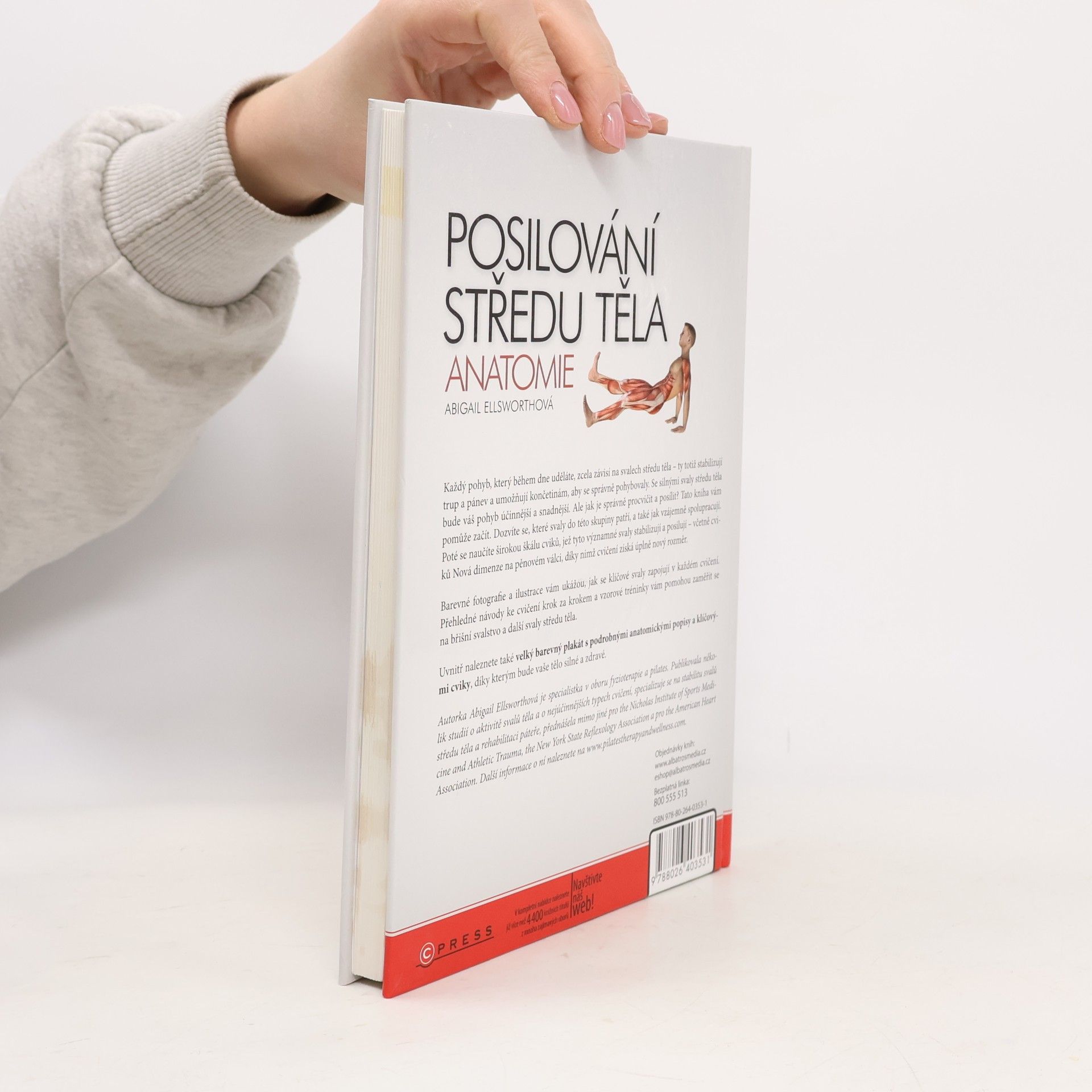 Abby Ellsworth Posilování středu těla - anatomie