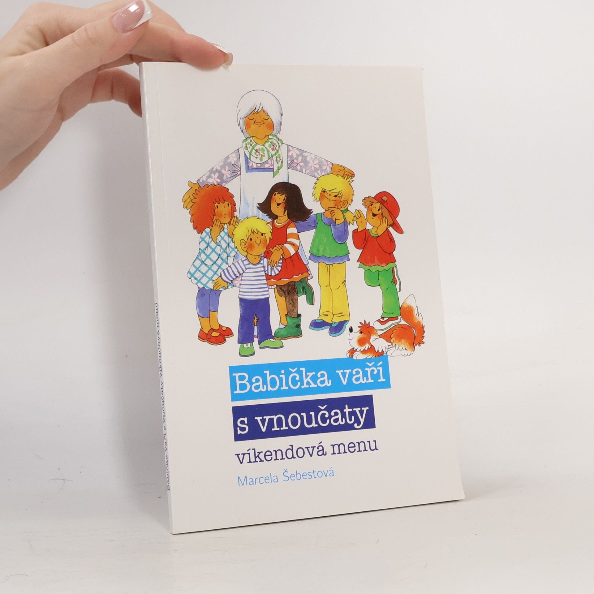 Babička vaří s vnoučaty