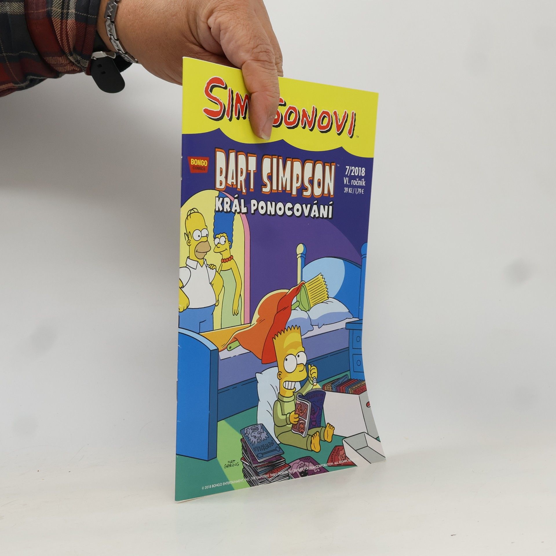 Simpsonovi. Bart Simpson 7/2018 - Král ponocování