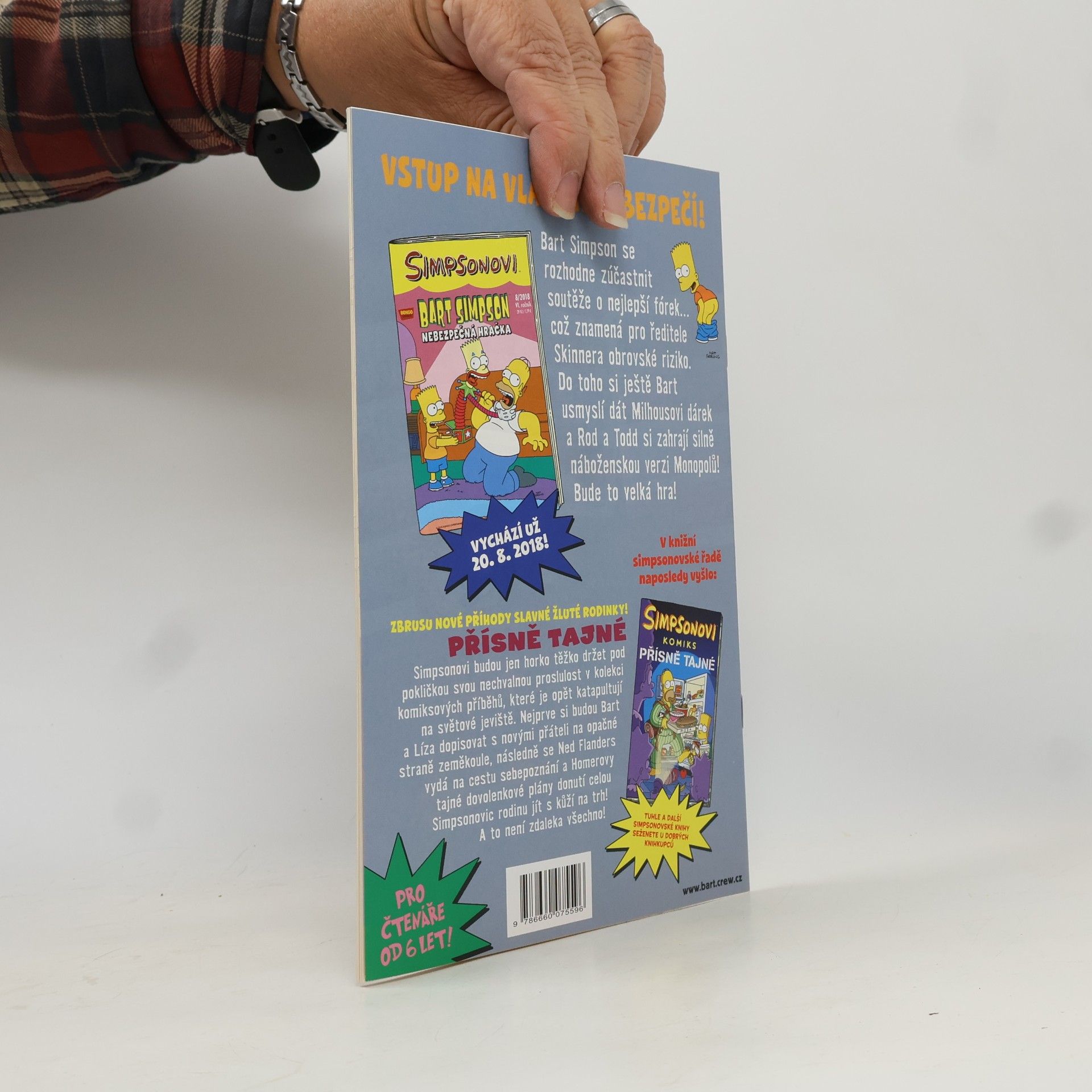 Matt Groening Simpsonovi. Bart Simpson 7/2018 - Král ponocování