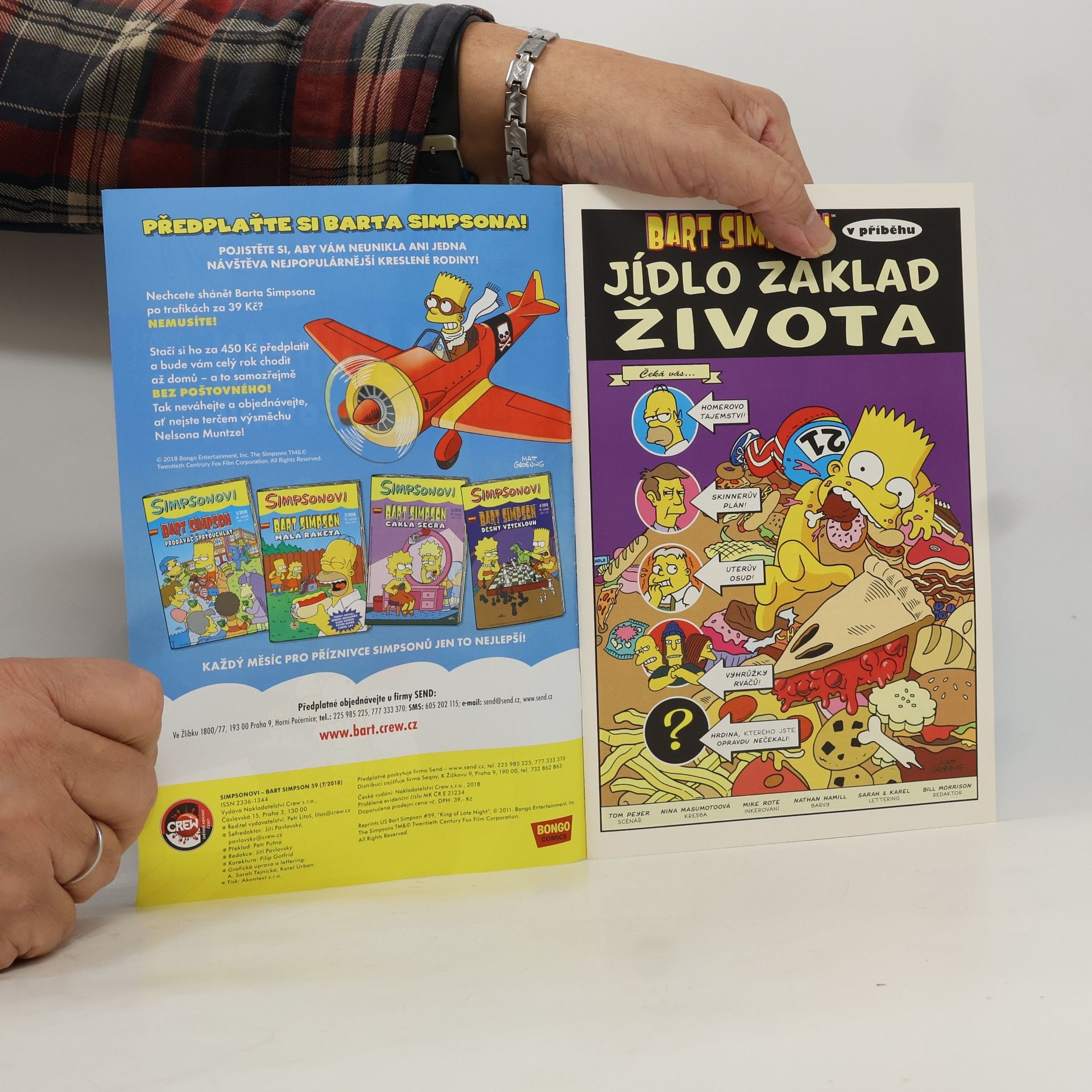 Matt Groening Simpsonovi. Bart Simpson 7/2018 - Král ponocování