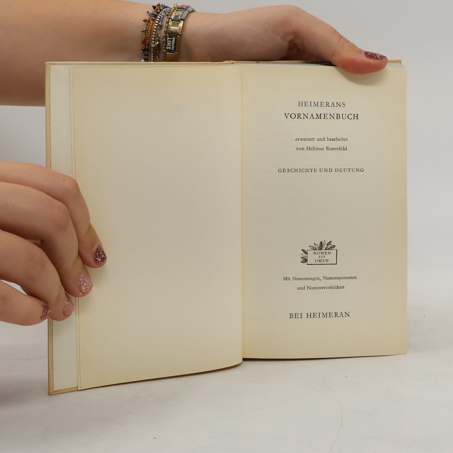 Heimeran-Rosenfeld VORNAMENBUCH