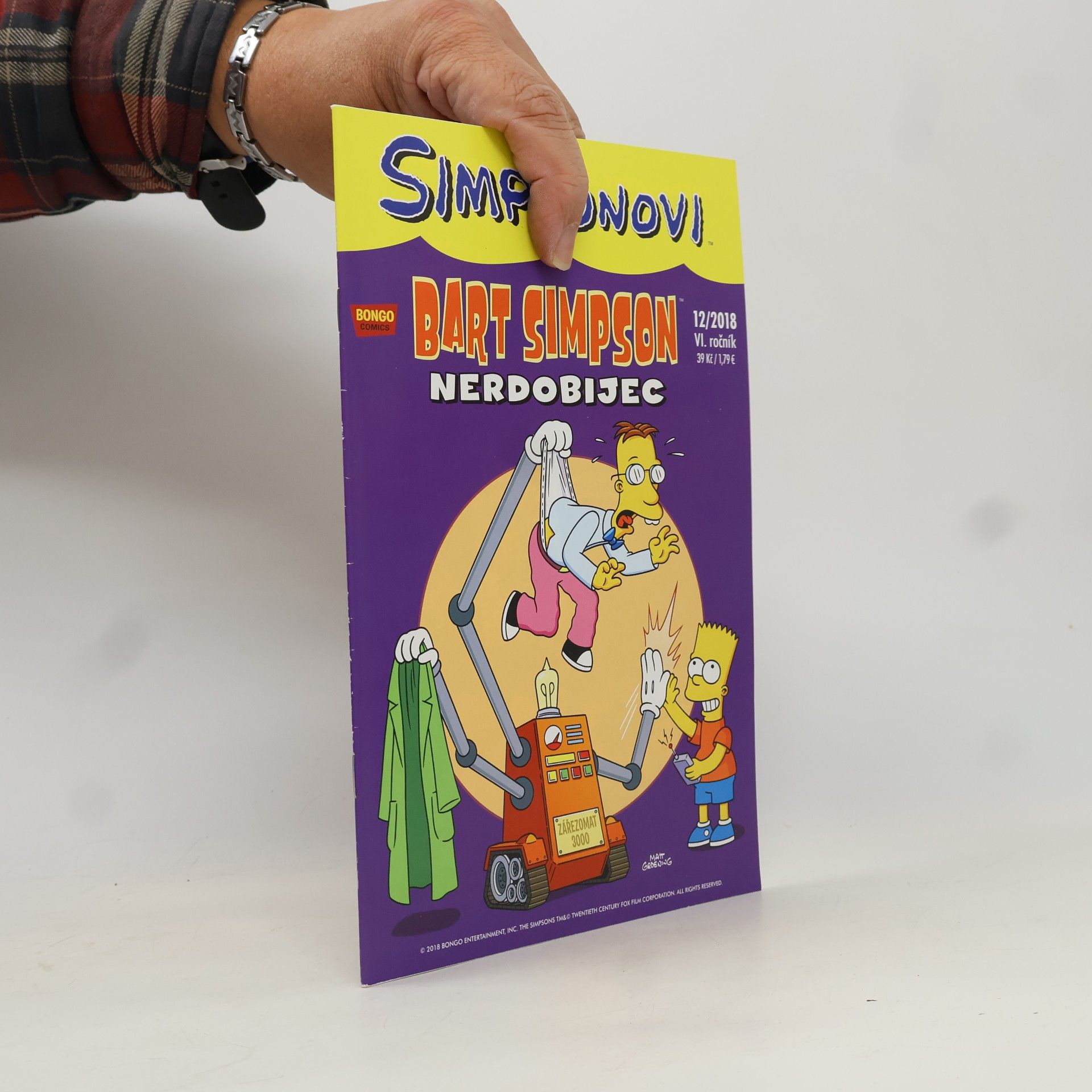 Bart Simpson 12/2018: Nerdobijec